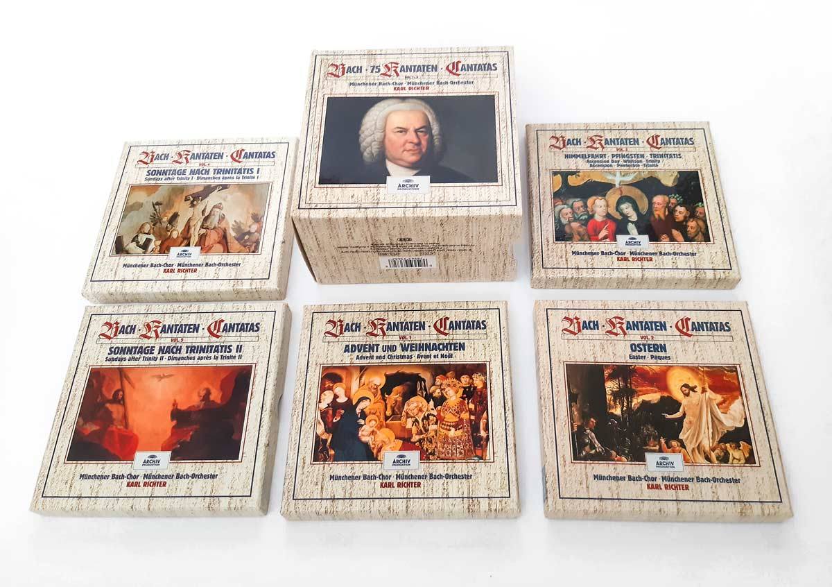 Bach's 75 cantatas by Karl Richter