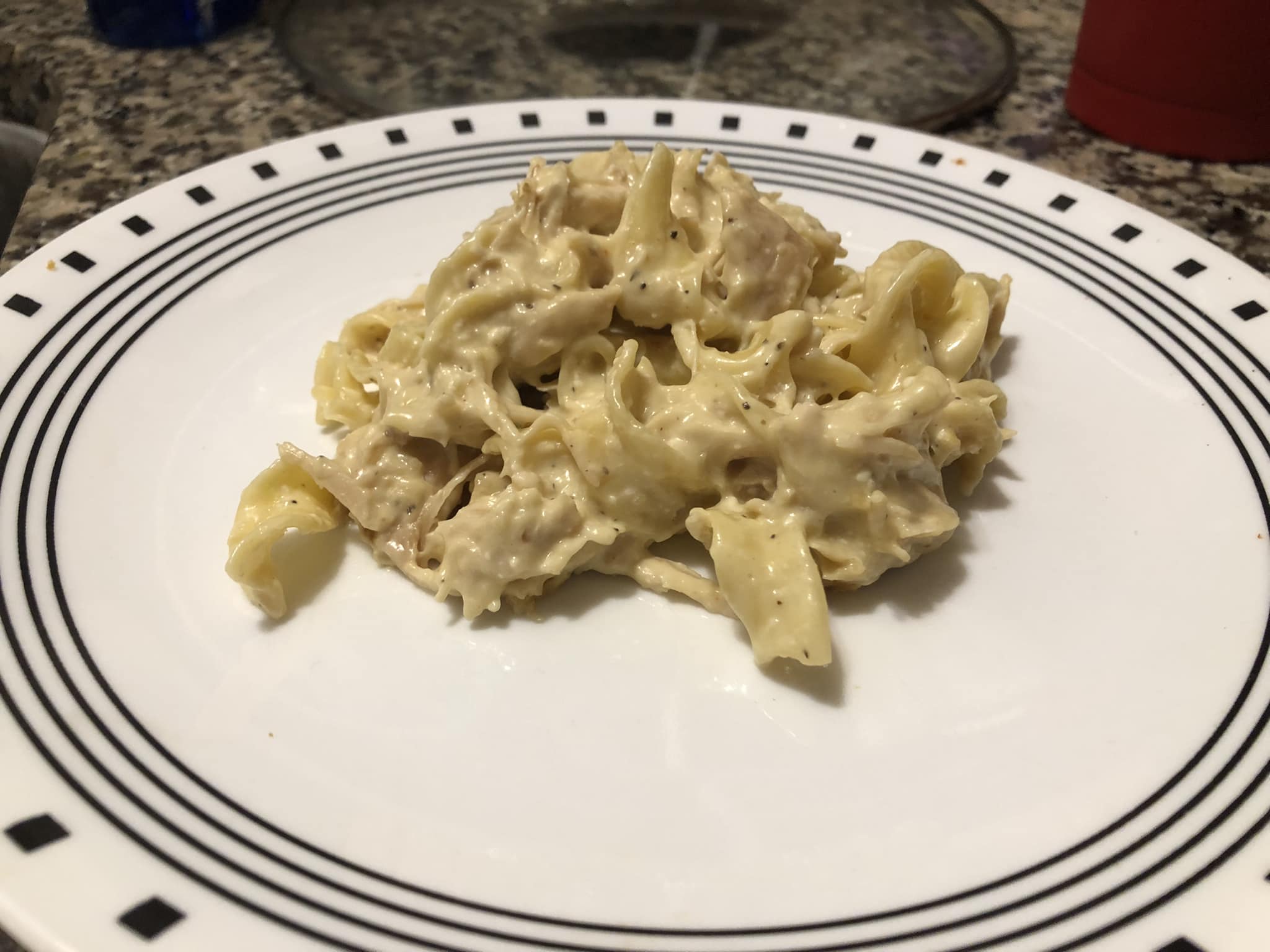 Easy crockpot chicken casserole recipe with cream cheese