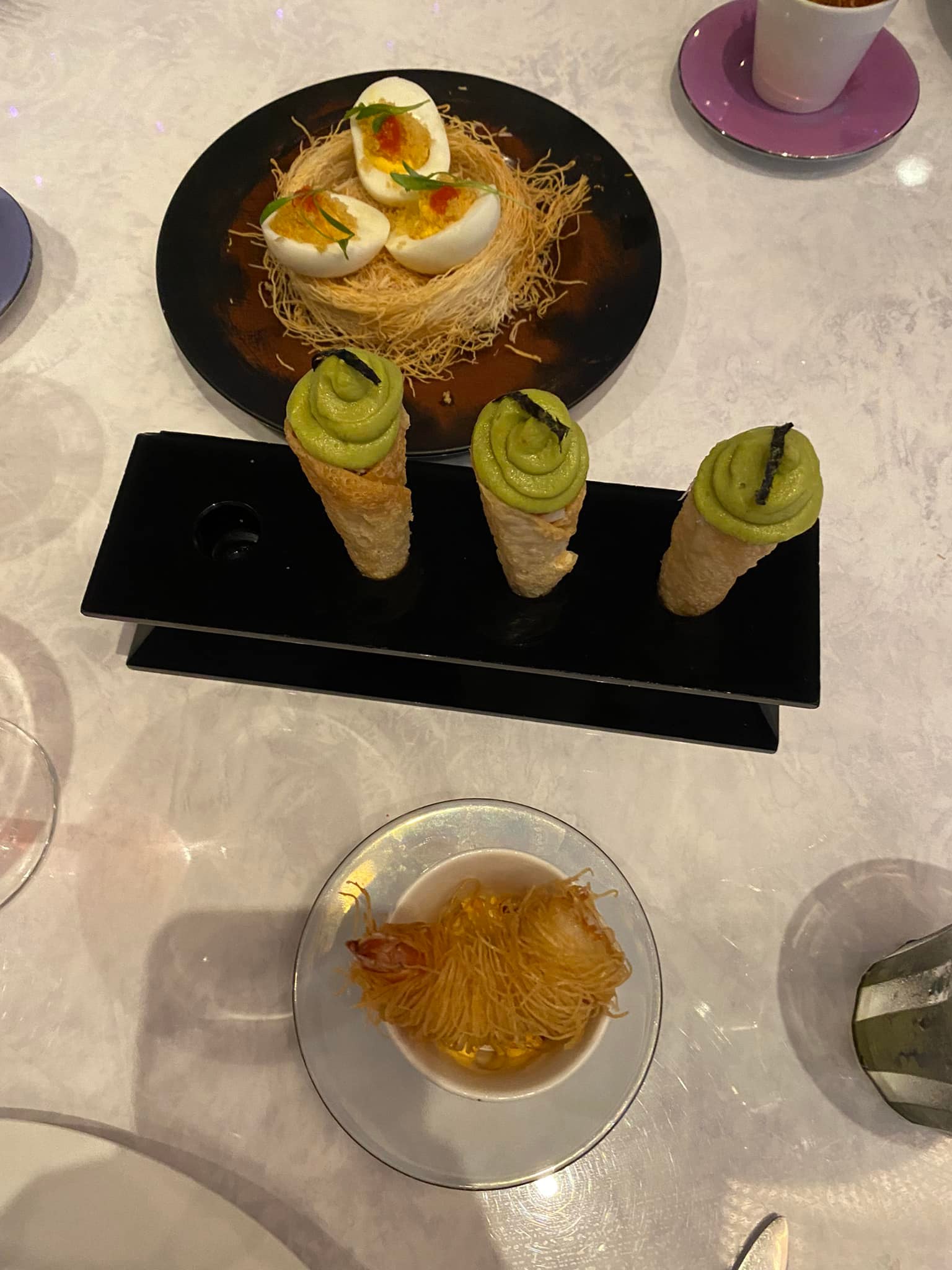 Wonderland dinner on Royal Caribbean