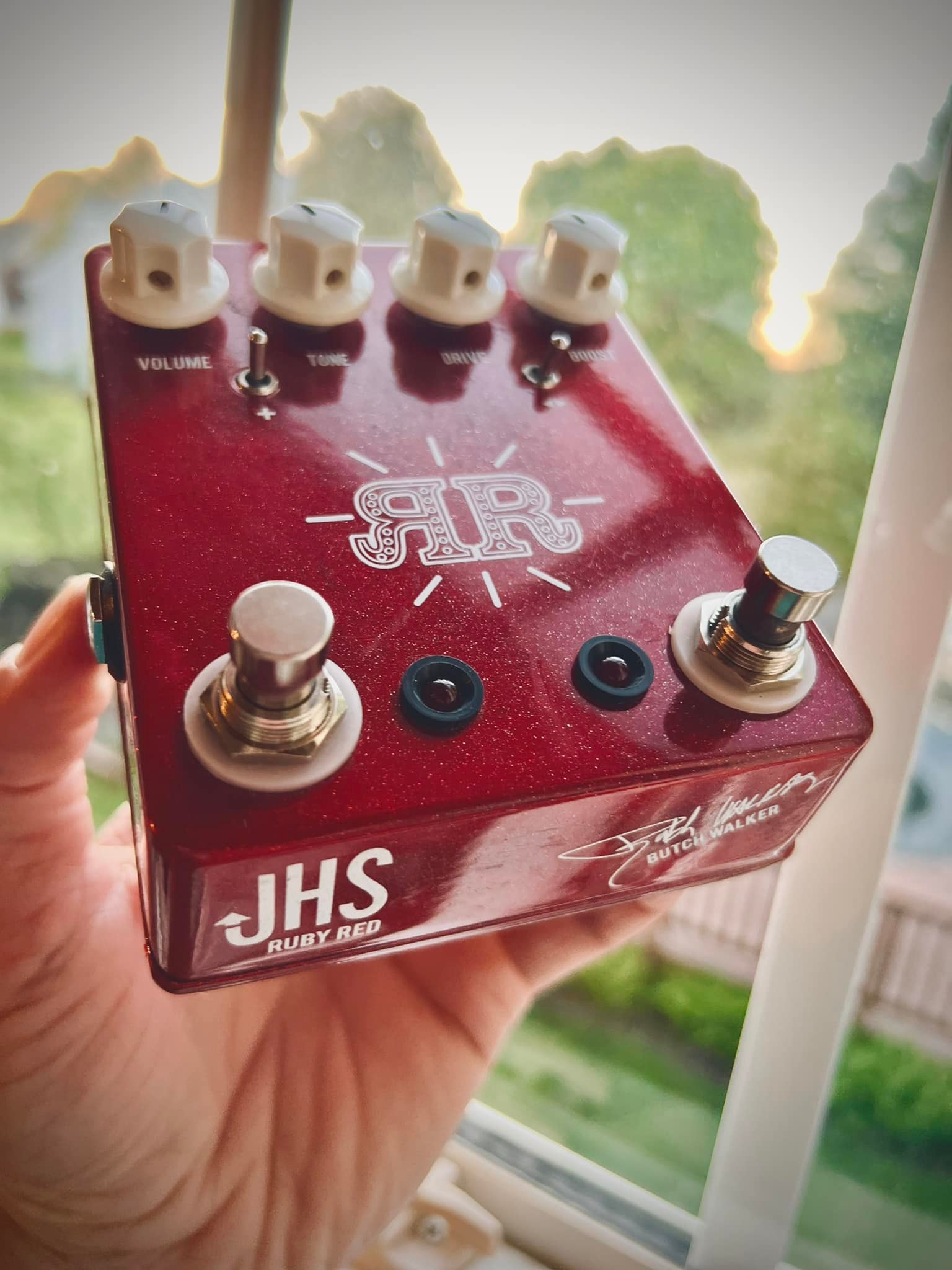 JHS ruby red pedal review and experience