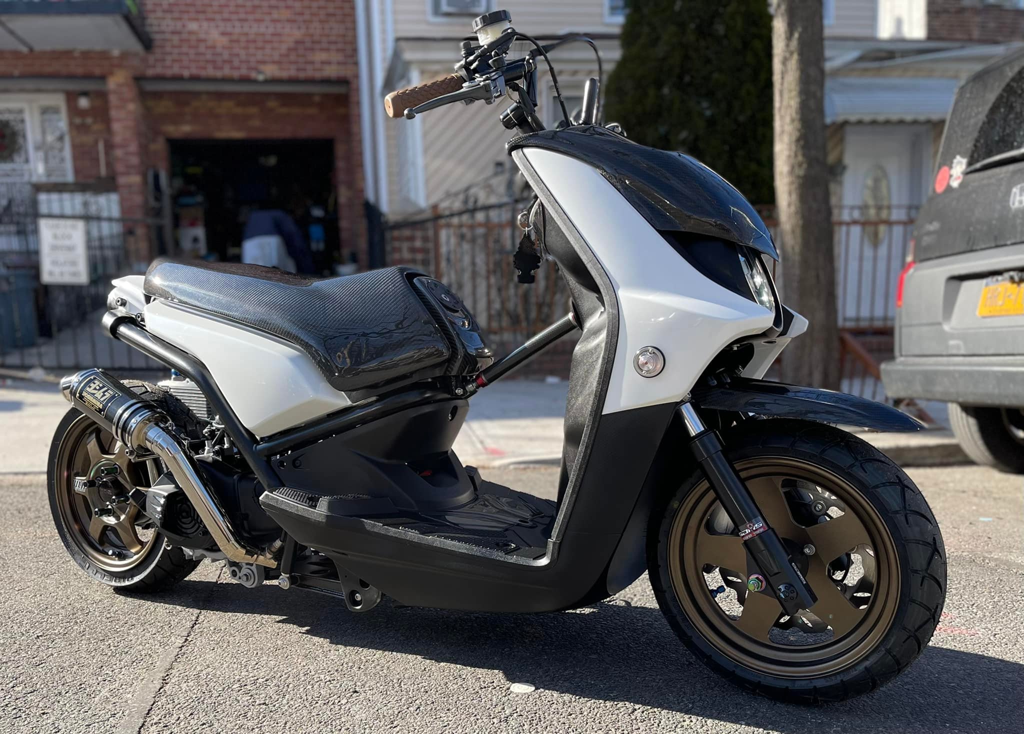 A month or so ago I posted some progress pics of my Zuma 125 build 