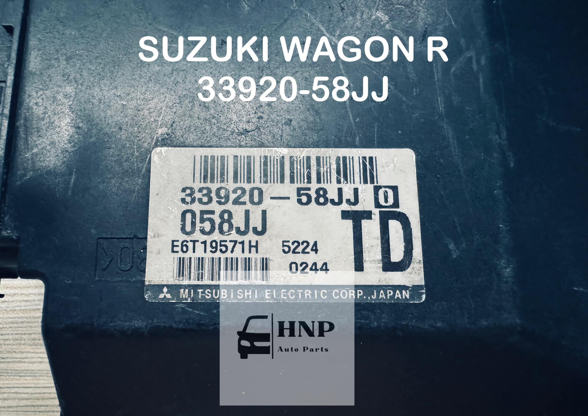 SUZUKI WAGON R 🏁 ECU‼️ ✔️ 33920-58J2 ✔️ 33920-58JJ