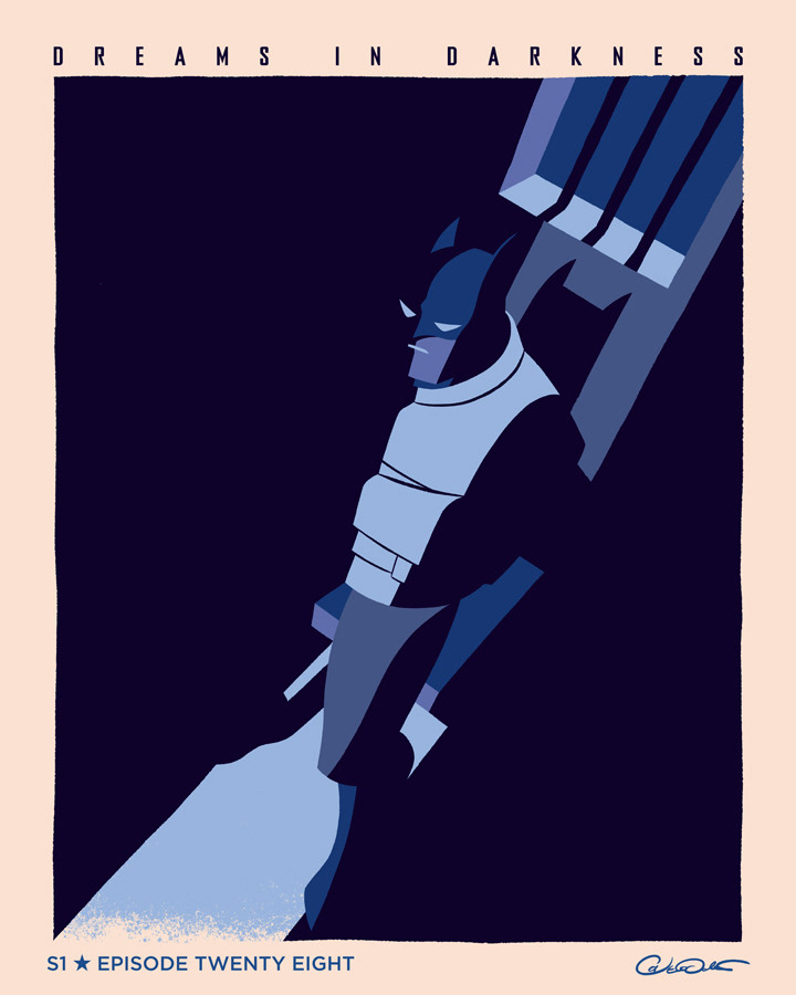 Batman is shocked to discover Daleks hanging in the Batcave