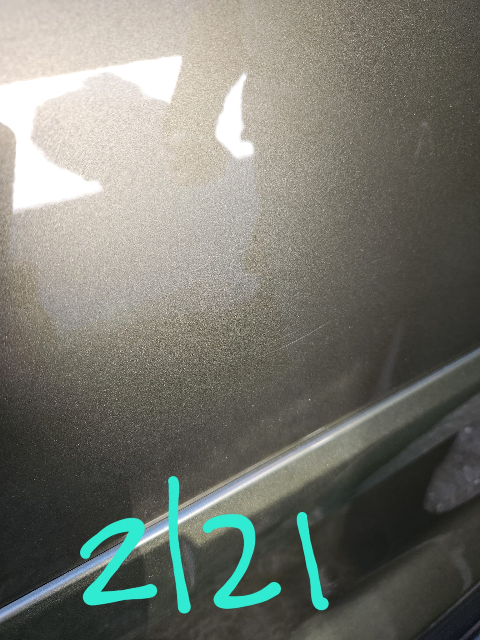 How to address scratches and swirl marks on a new Subaru Ascent