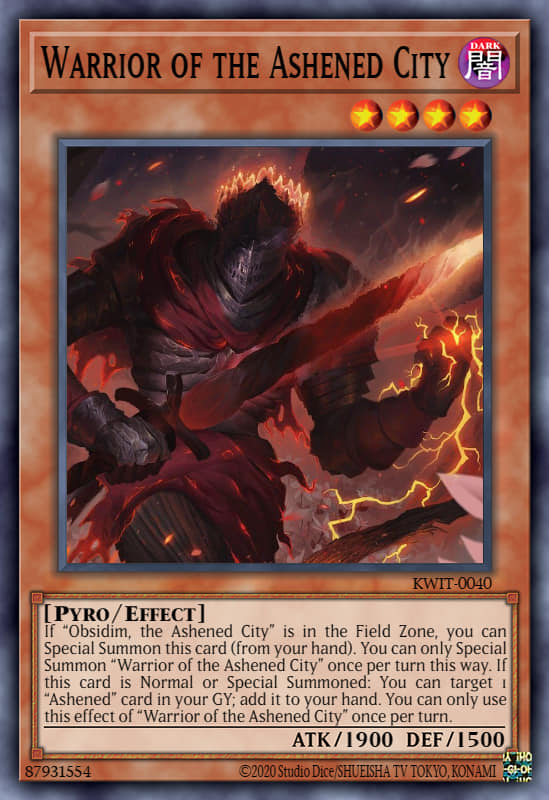 yugioh ashened city deck YU-GI-OH! Obsidim, The - PHNI-EN094 - Super Rare Ashened Deck 2024 - Yu-Gi-Oh!
