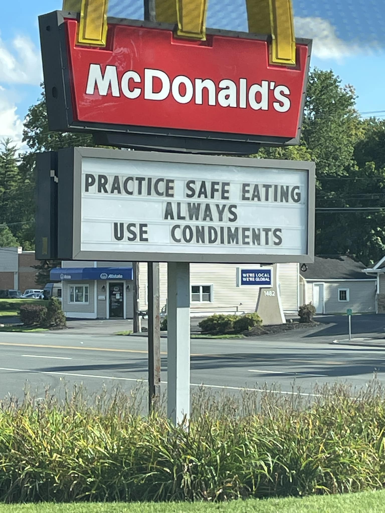 mcdonald's sign variations