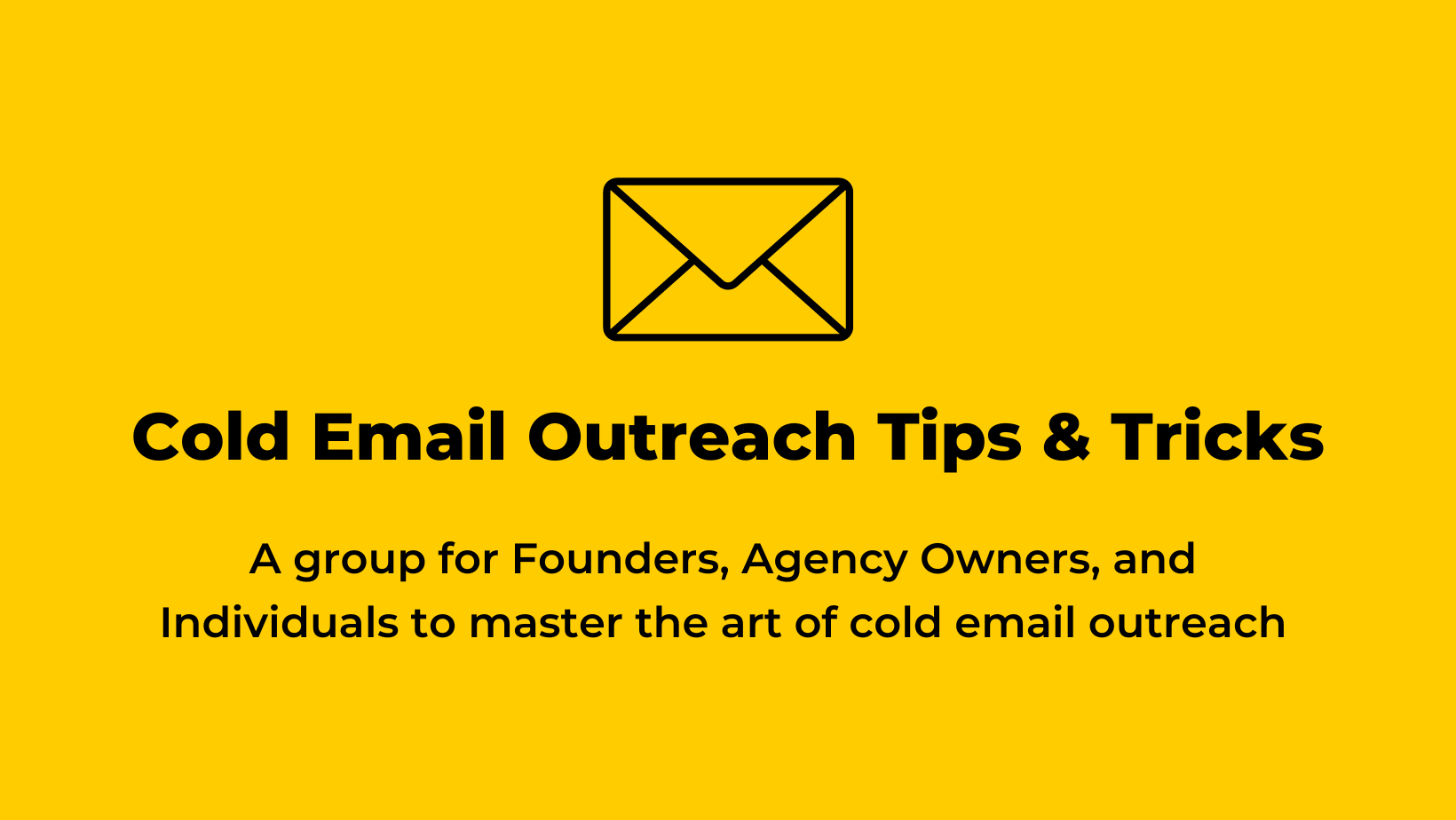 Cold Email Outreach Tips & Tricks 🚀 | Facebook
