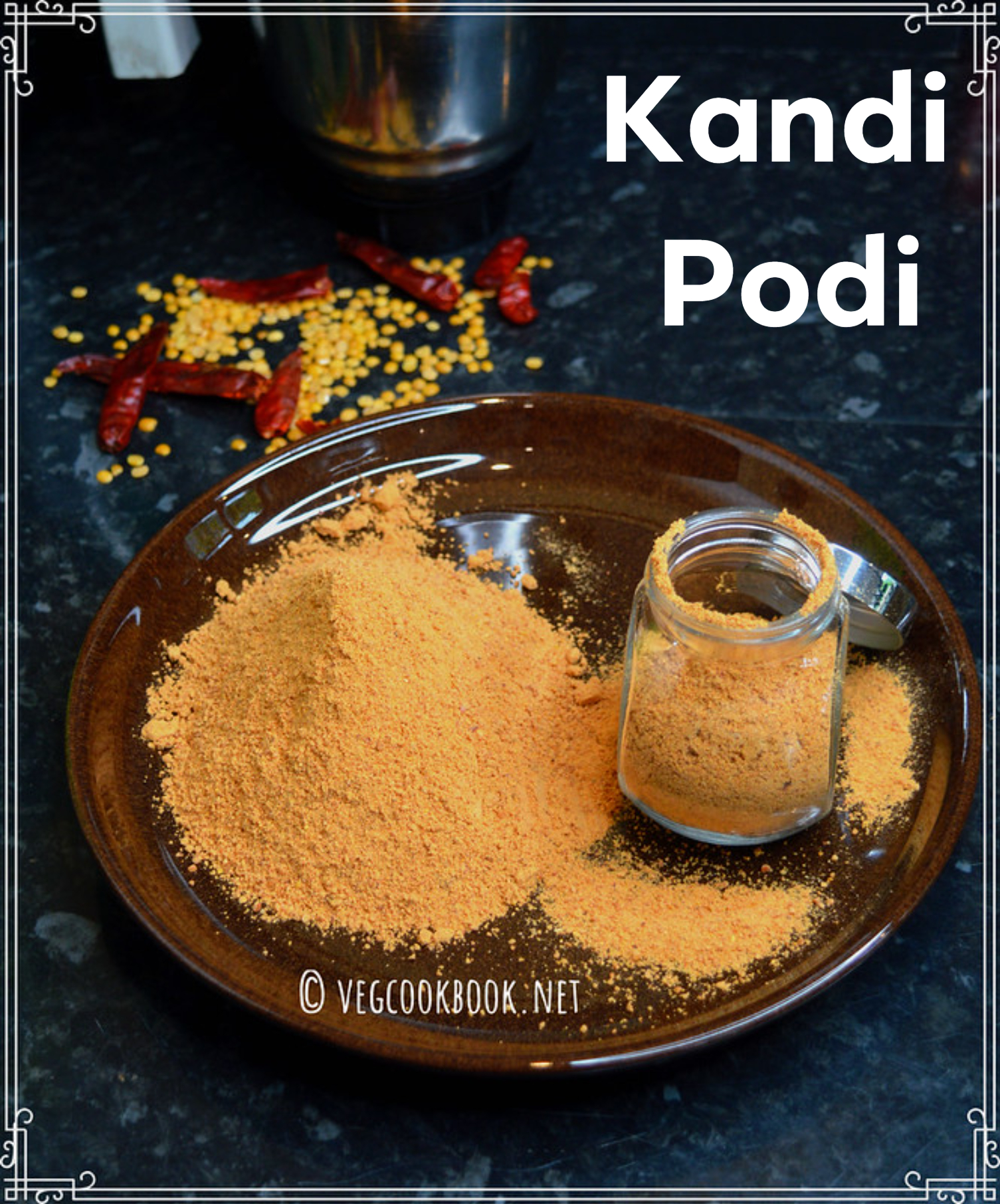 Euphoric Delights | 🌹🌺 Andhra Kandi Podi / Spice Powder😋 South Indian ...