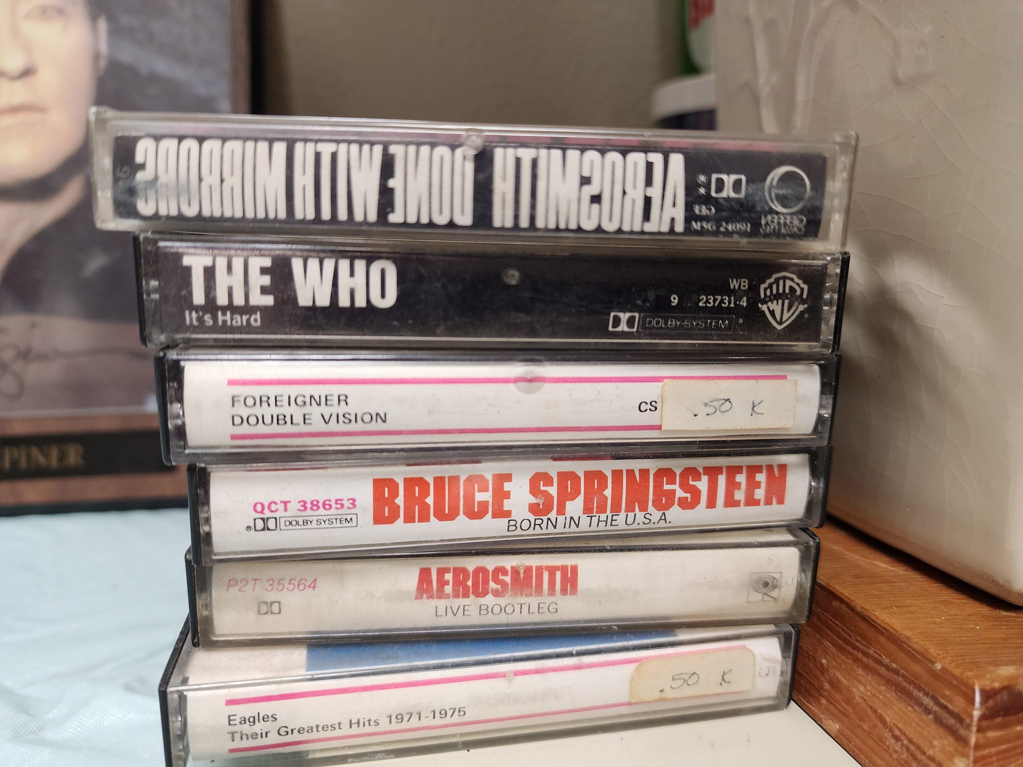 The only way I could afford cassette tapes.