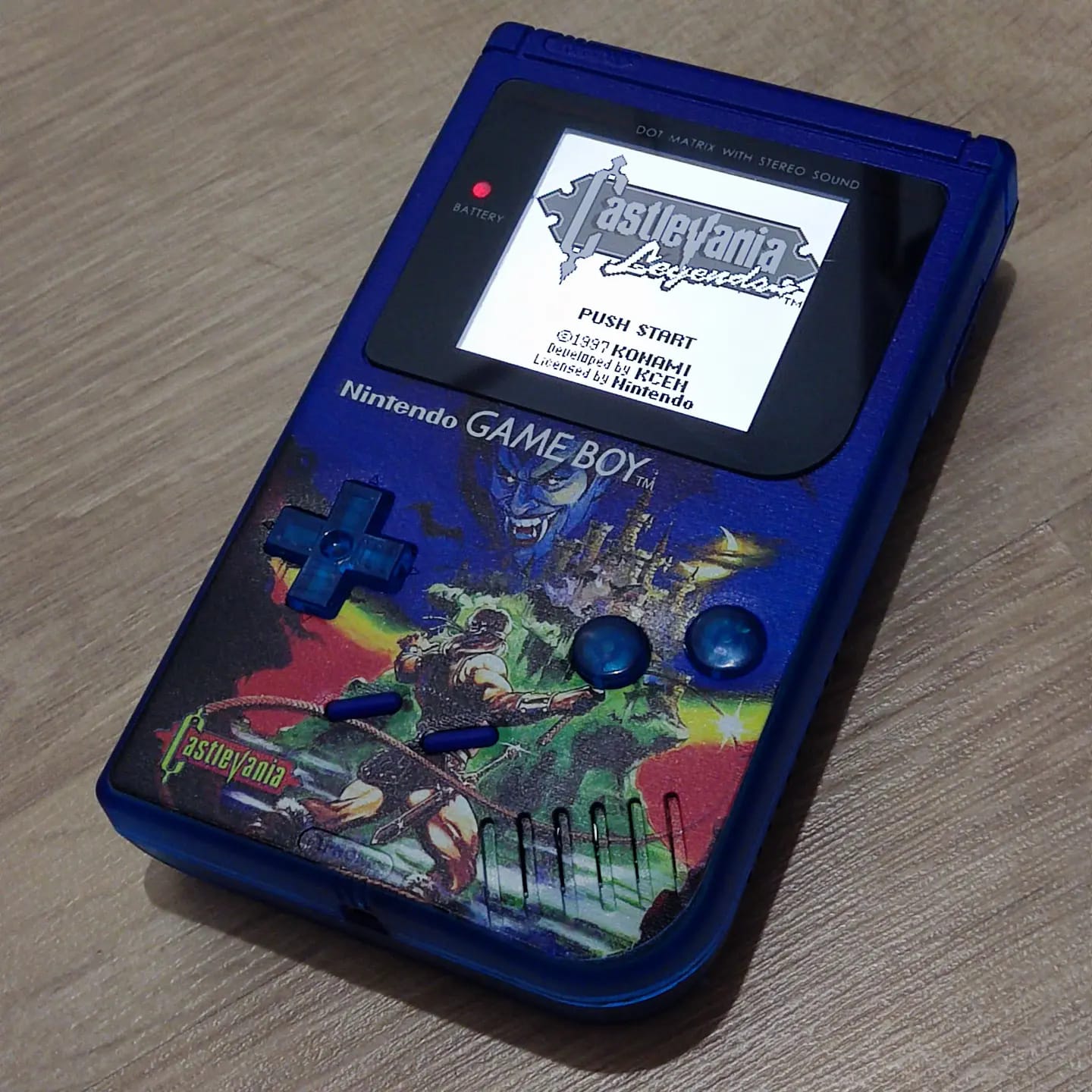 Castlevania is IPS, Pokemon is LCD