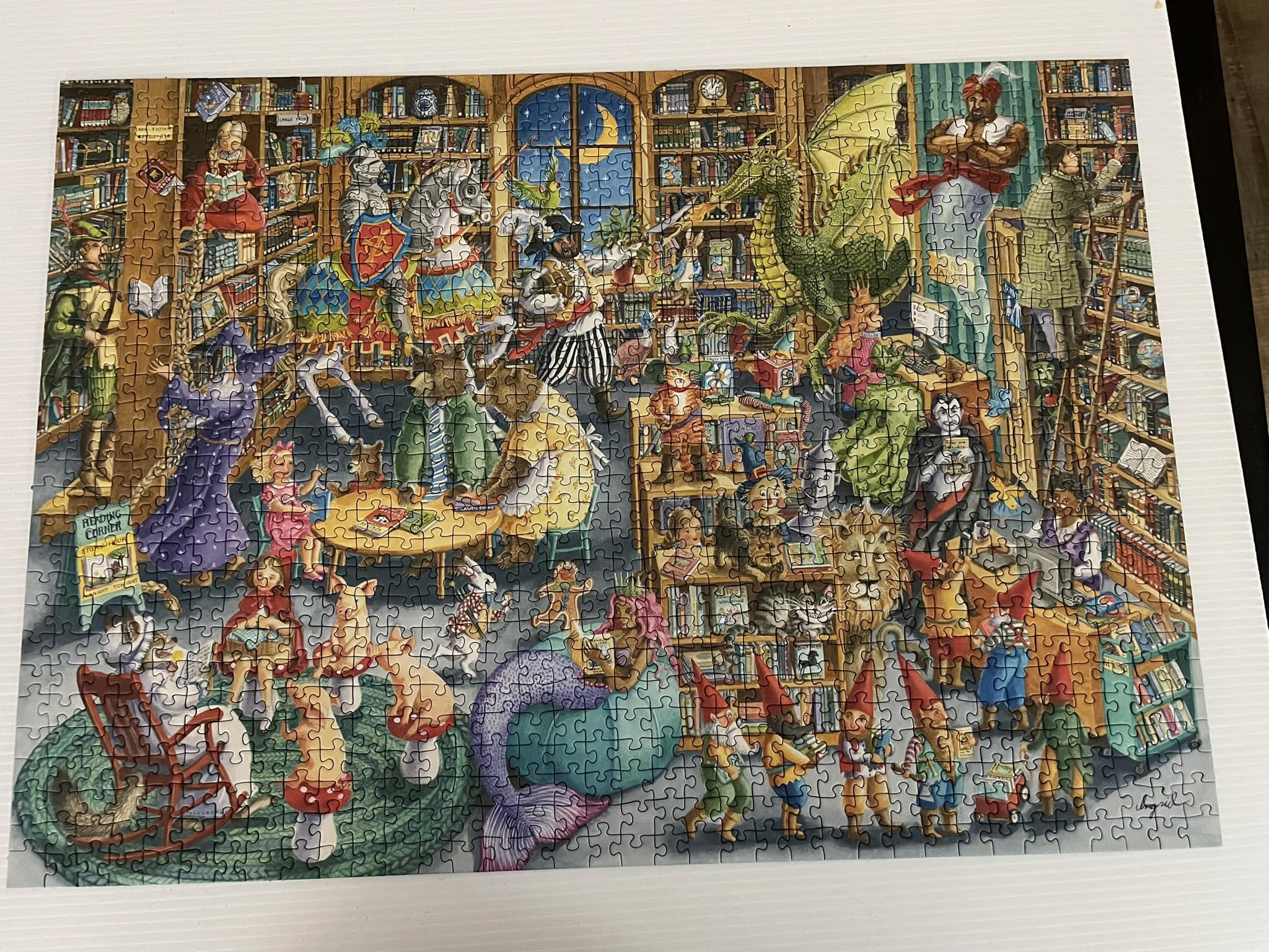 Puzzle Ravensburger 1000 Pièces - 70x50 Cm - Qualité Soft-Click - Image Variée