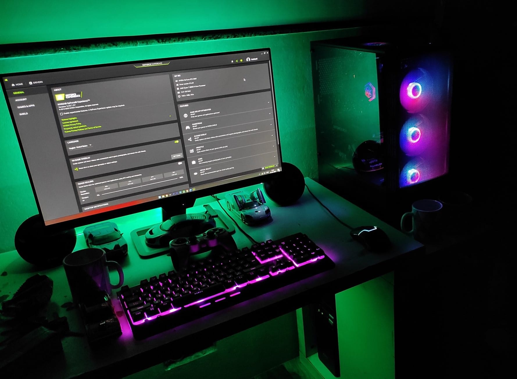 Ryzen 7 5800x and GeForce RTX 3060 gaming pc