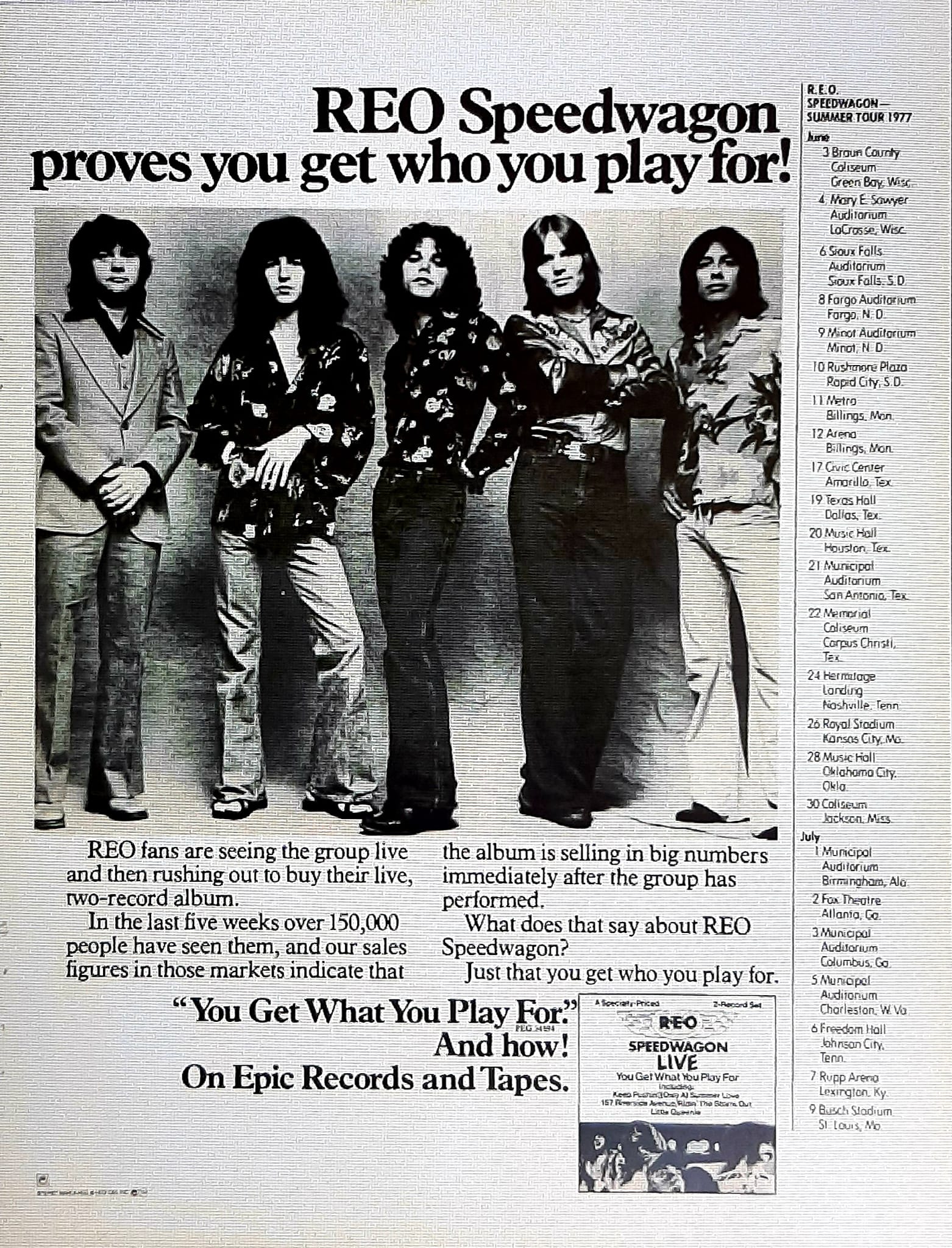 REO Speedwagon 'Roll With The Changes' Live 1978 (The Midnight