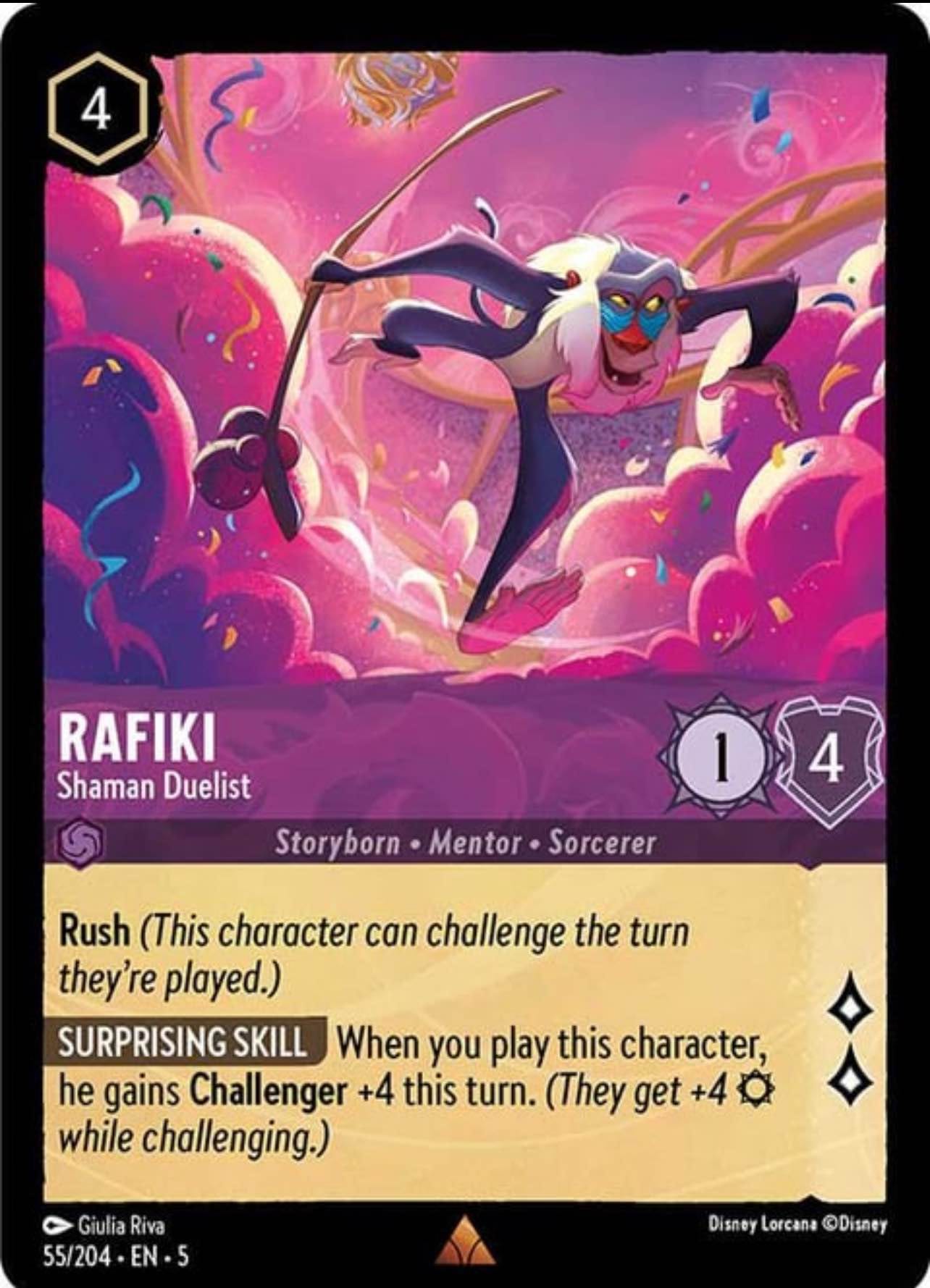 Rafiki hitting all the ink costs.