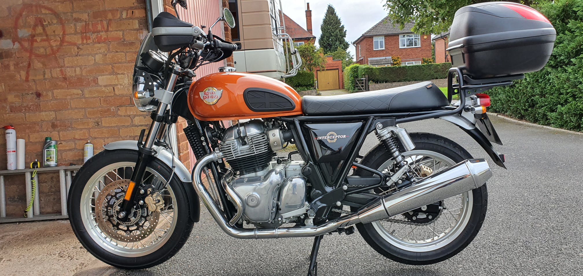 This was to have been my 'for ever' bike but sadly, health issues