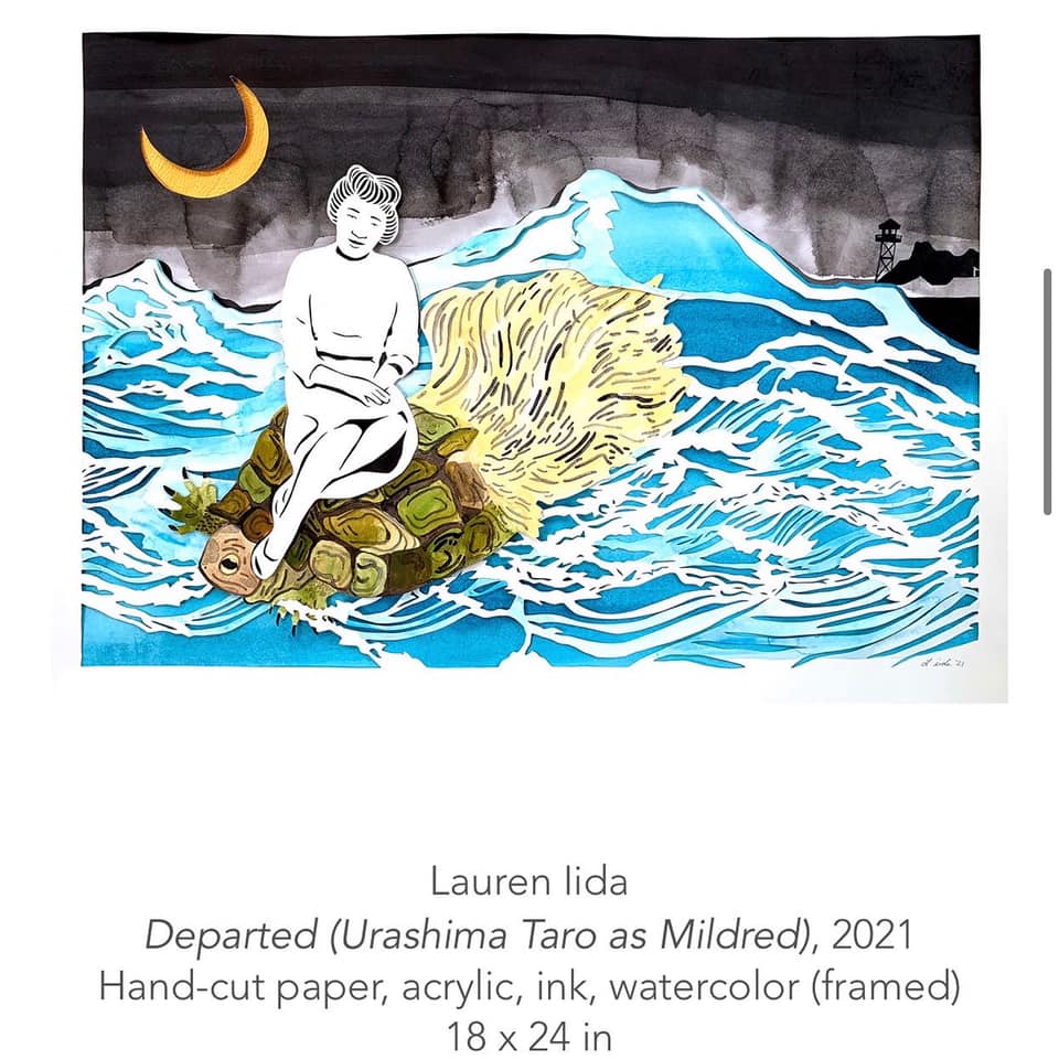 Artist Lauren Iida's 'Departed Urashima Taro as Mildred