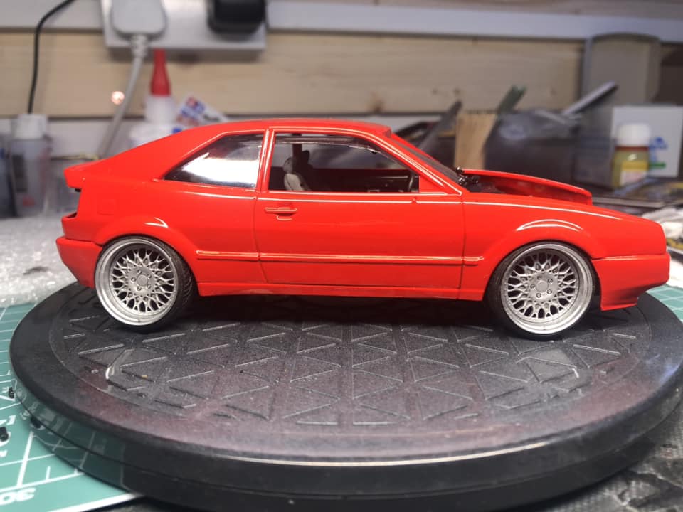 VW Corrado VR6 in scale 1:18 by Revell
