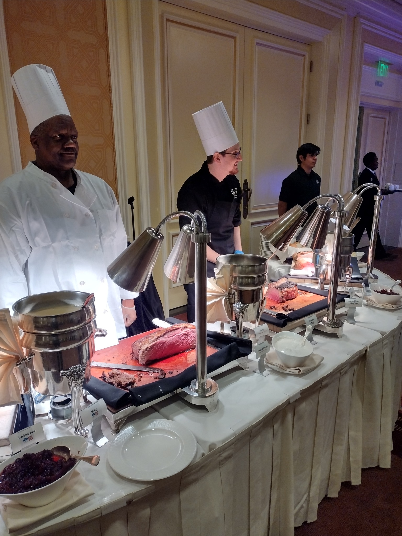 grand america brunch dress code Little Ballroom's Thanksgiving review DBGHOLLY