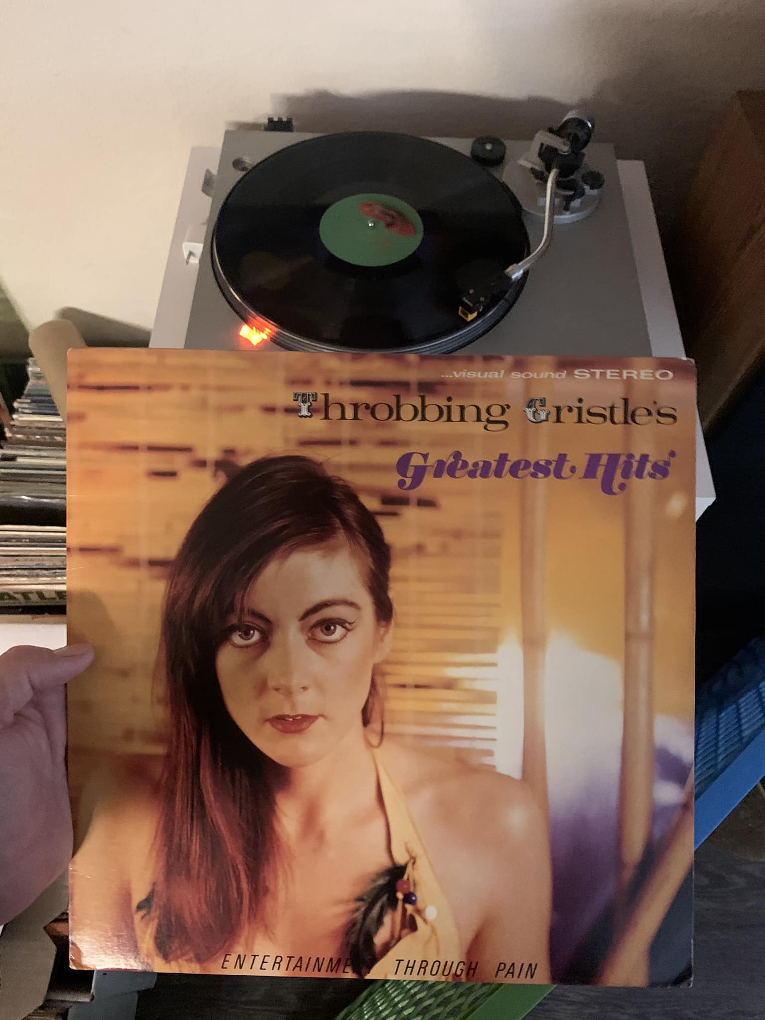 Throbbing Gristle's Greatest Hits compilation