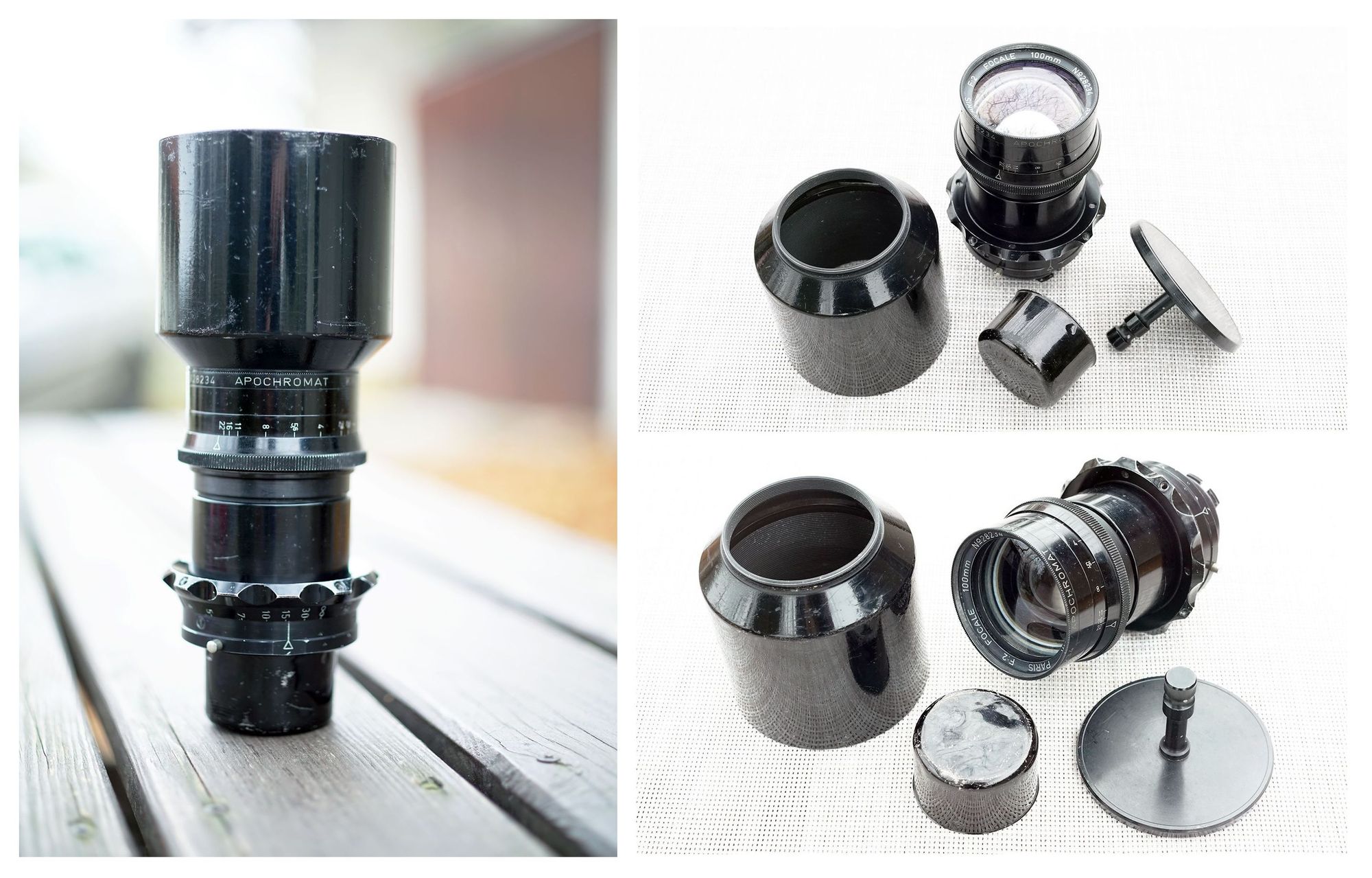 APOCHROMAT KINOPTIK PARIS 40MM F2 RF COUPLING