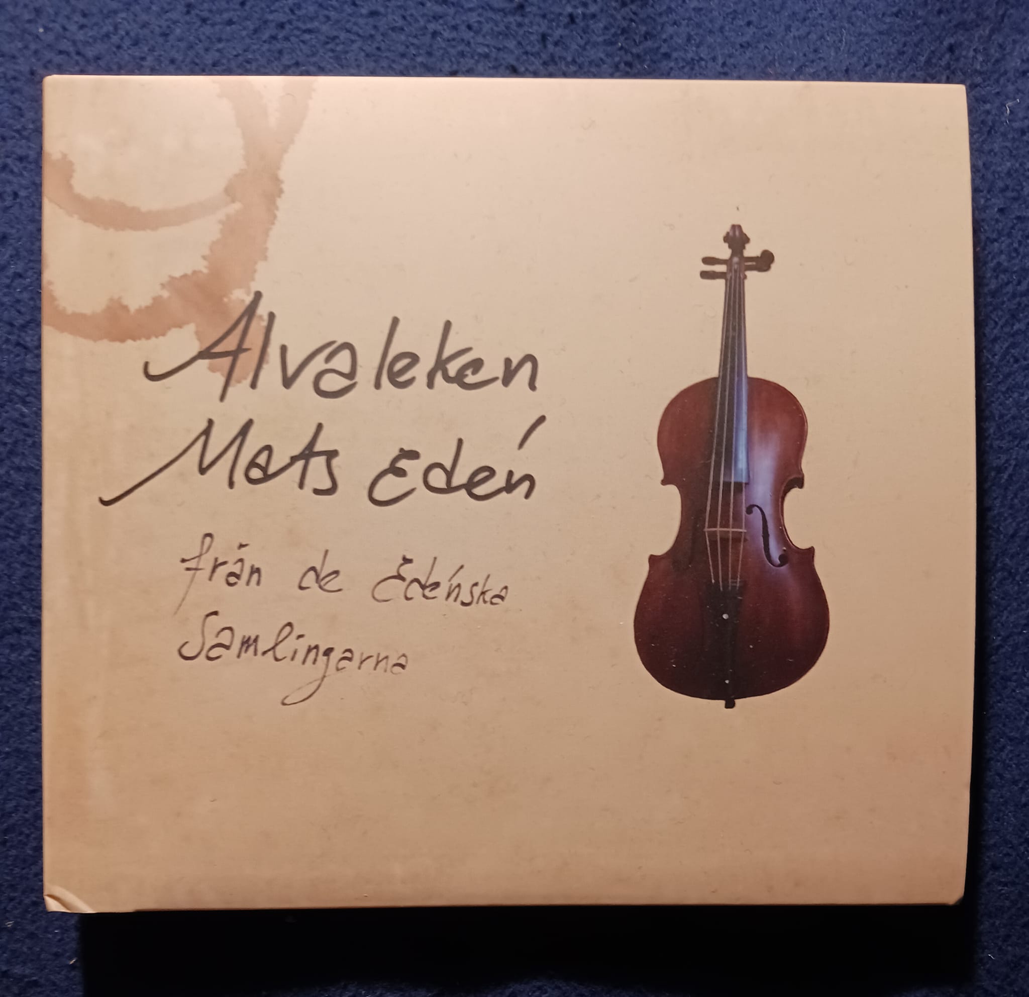 Designing Edin/Adahl's CD box set as a Swedish artist and fan