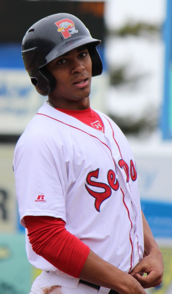 野球 Russel ラッセル MLB AA ポートランドシードッグス ユニフォーム