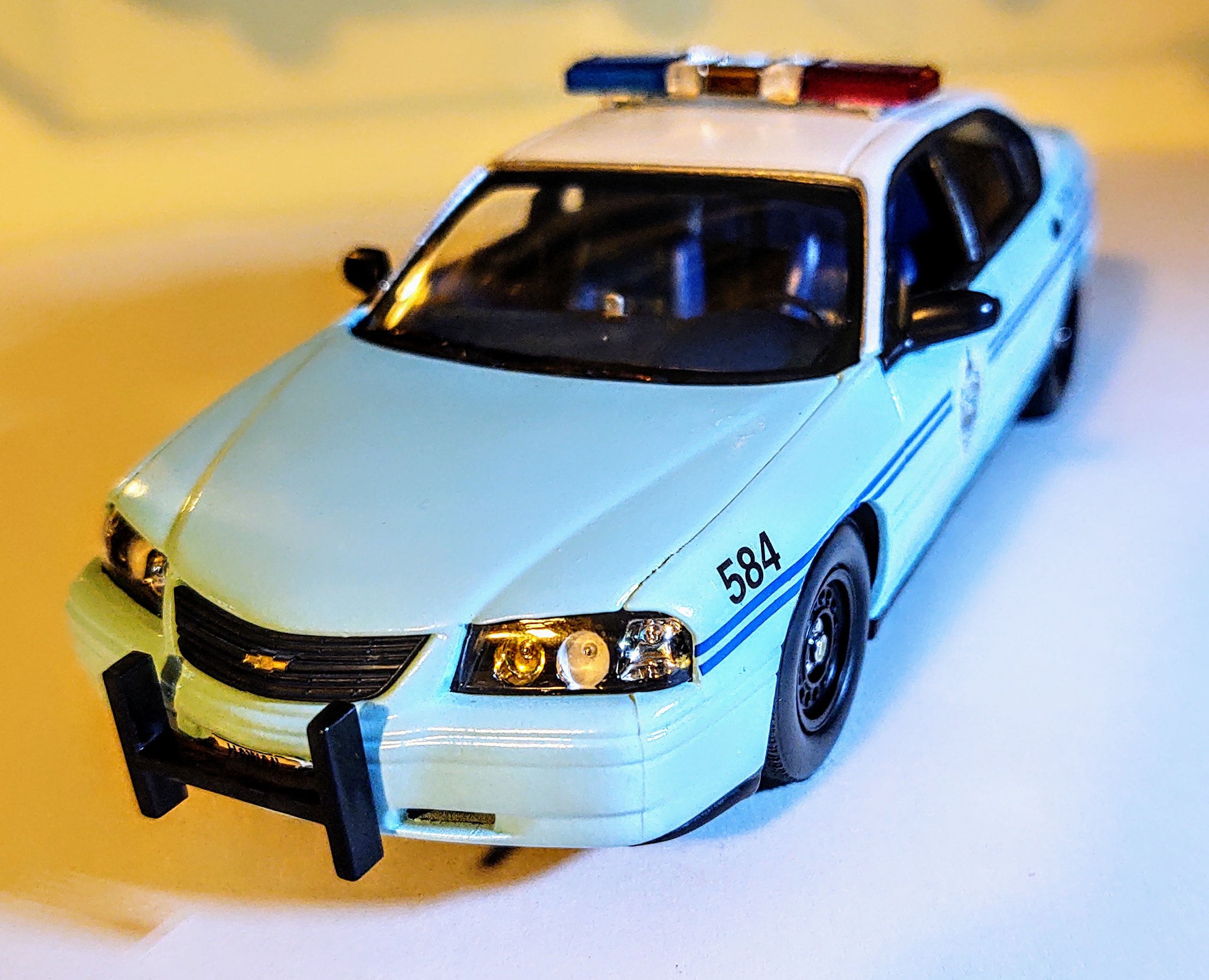 Call 911! I got another one in the books.... Revell Impala police 