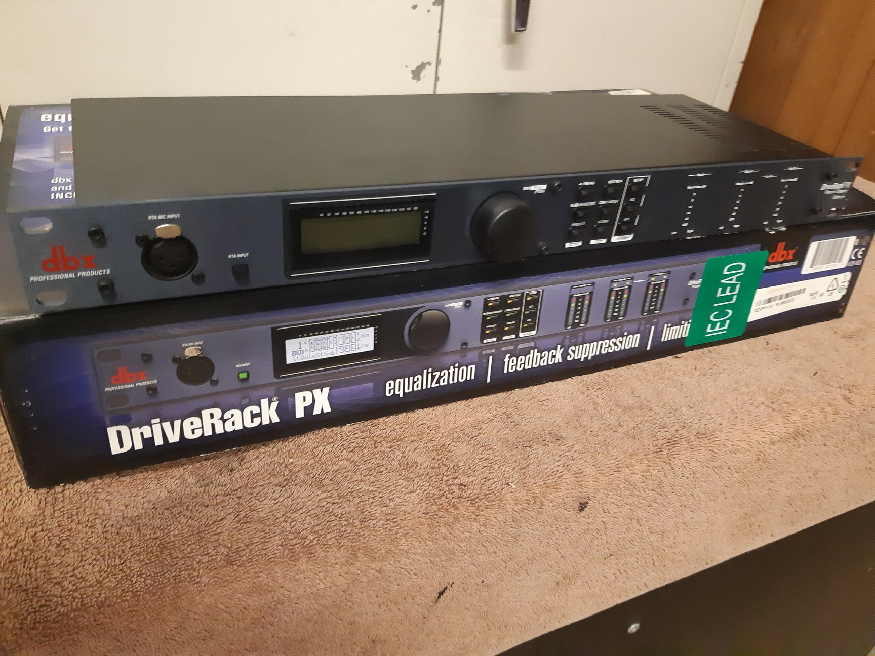 DBX Driverack PX with RTA Mic - Musical Instruments - Adelaide 