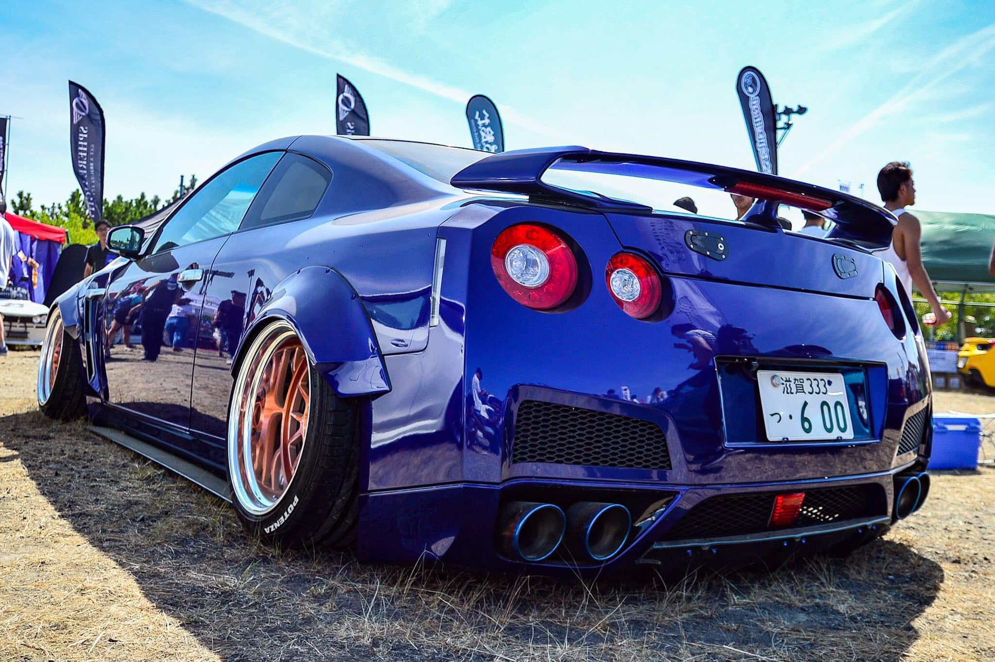 Nissan Skyline V35 with V37 Front End and R35 GT-R Rear End Conversion