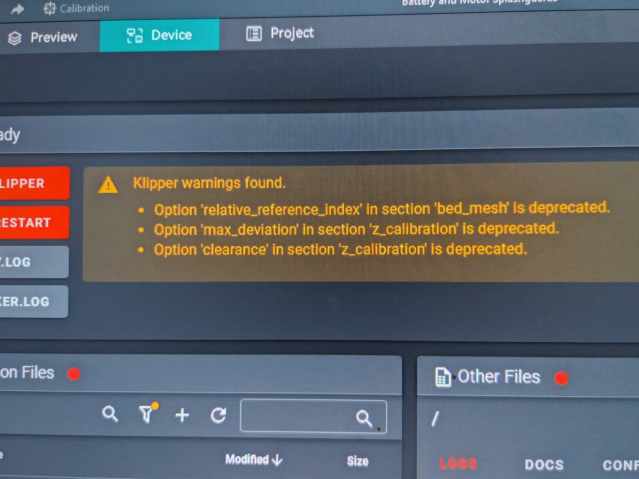 Trident auto Z reconfiguration walkthrough needed