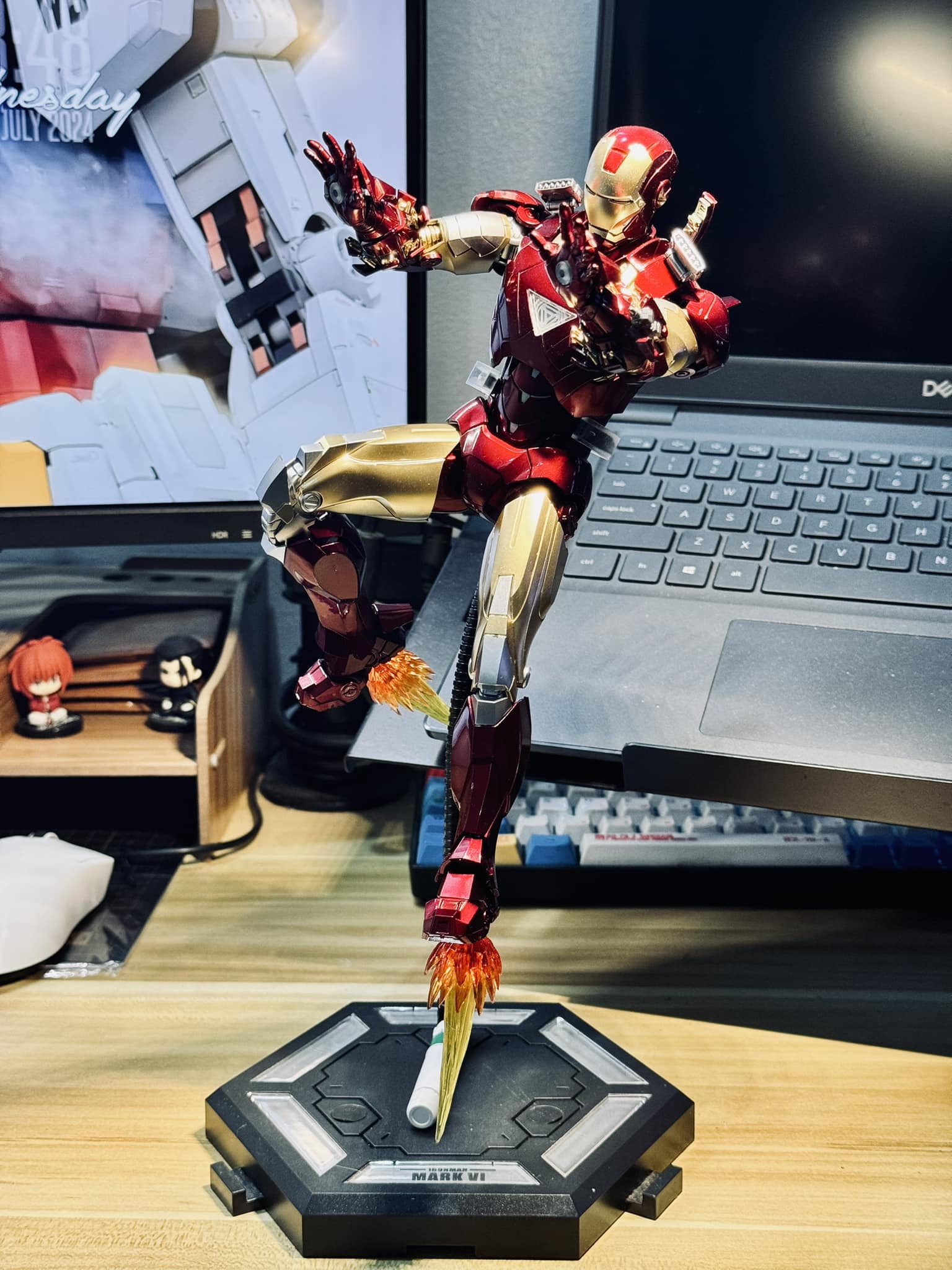 Not gunpla but a 1/9 scale Ironman MK6 ?