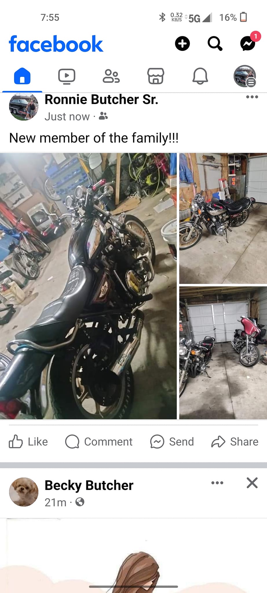 For sale 1981 z1 custom bike $5800.