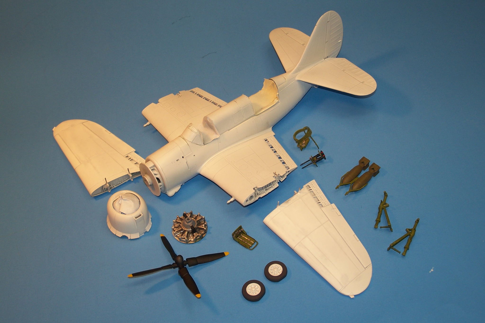 My latest build, the 1997 ProModeler 1/48 SB2C Helldiver
