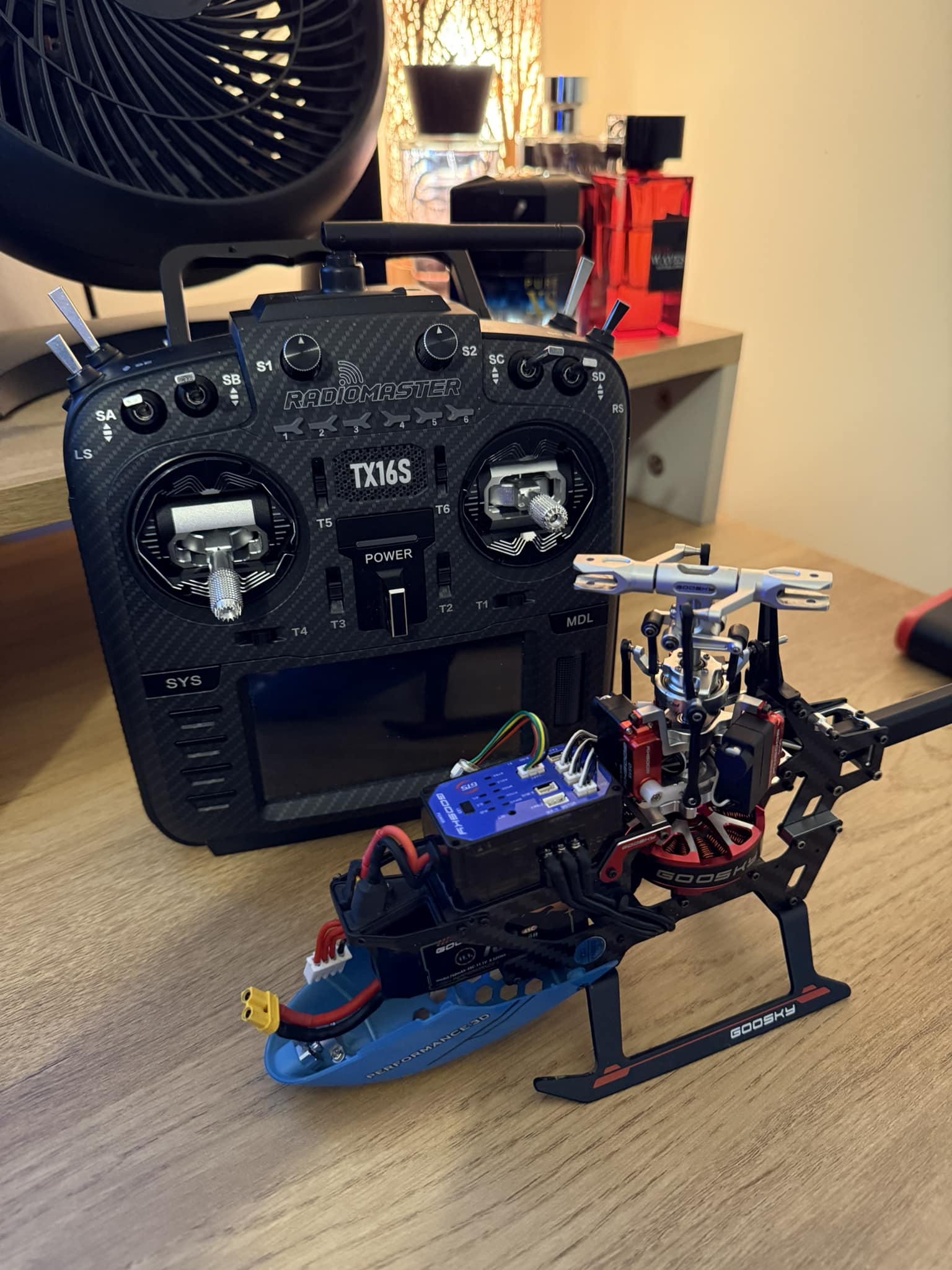 Hi, I'd like to equip my Goosky S2 Max with the FBL F4-Mini from