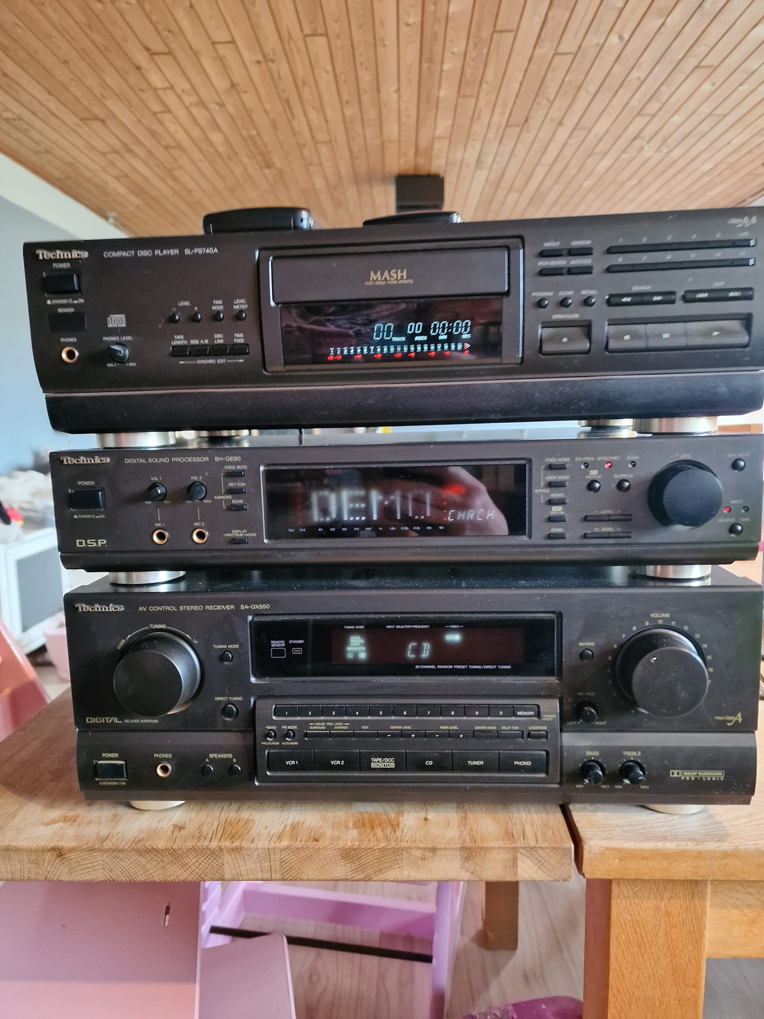 Technics SH-GE90 vintage digital sound processor