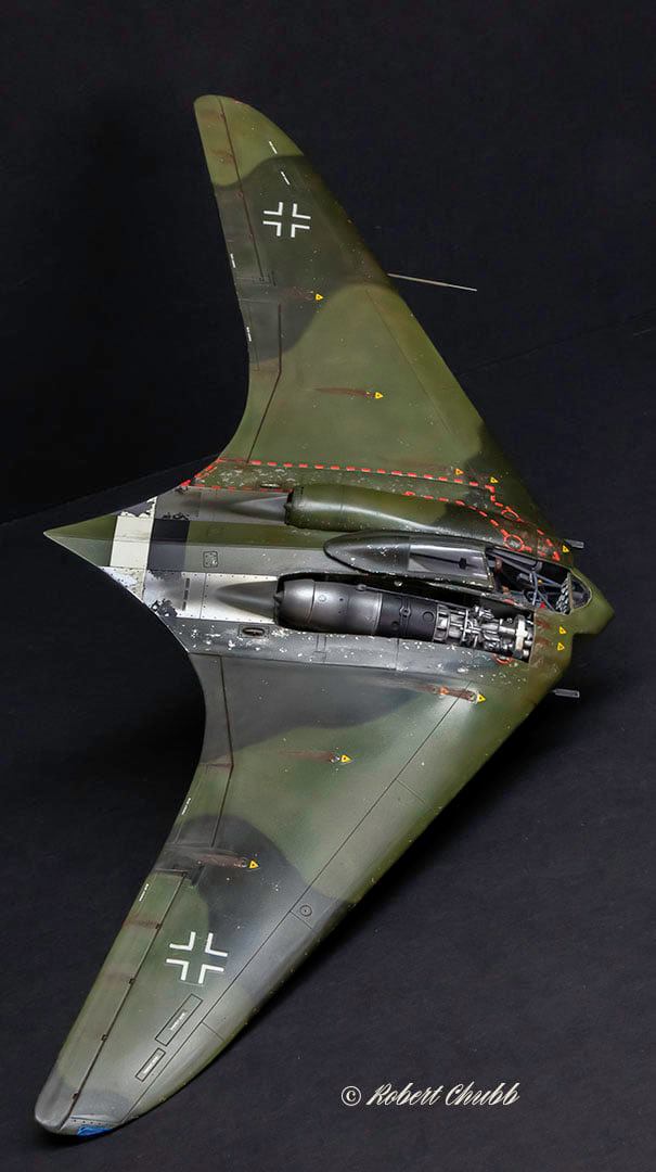 Dragon 1/48 Ho229A-1 Horten Flying Wing build