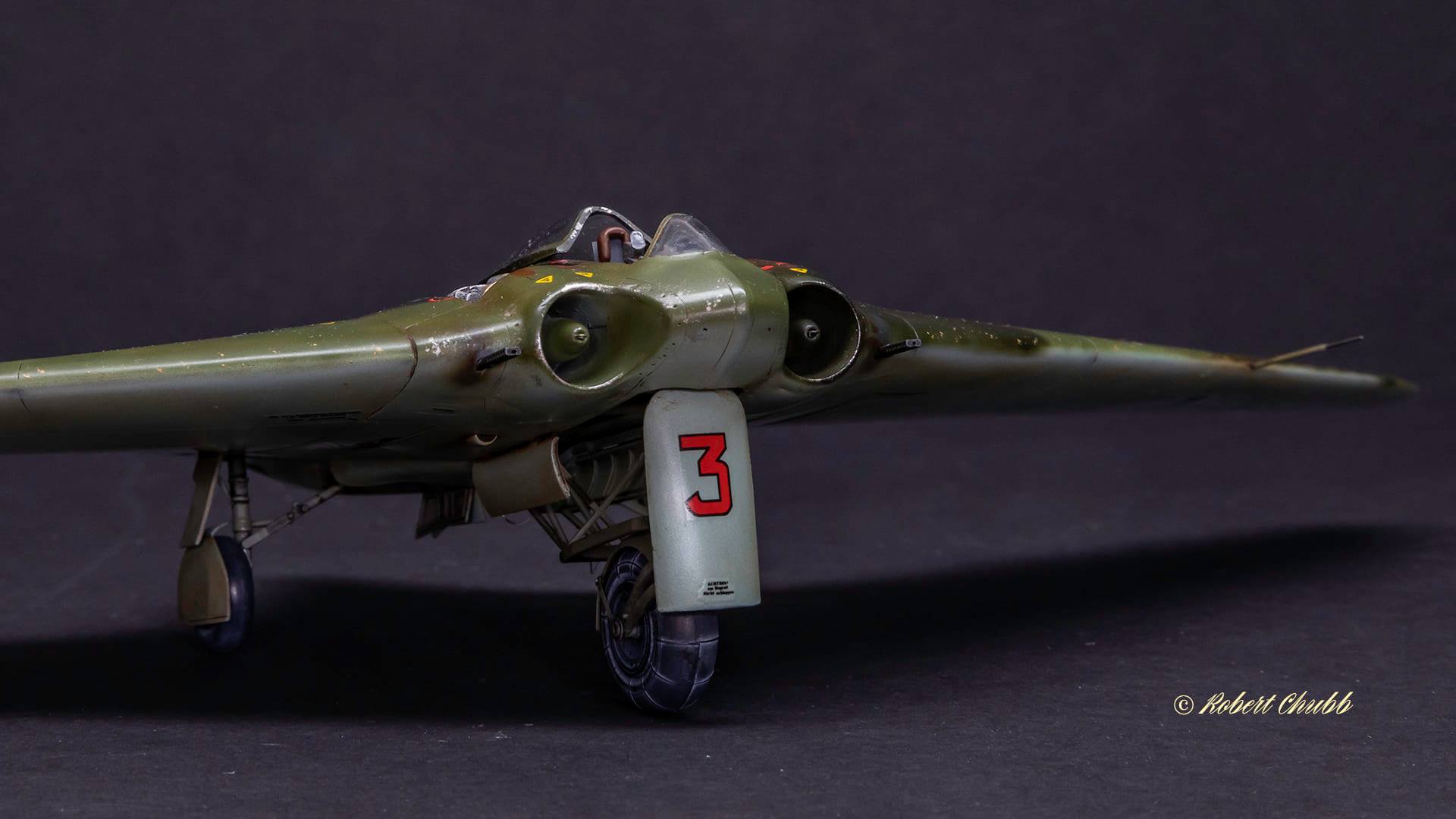 Dragon 1/48 Ho229A-1 Horten Flying Wing build