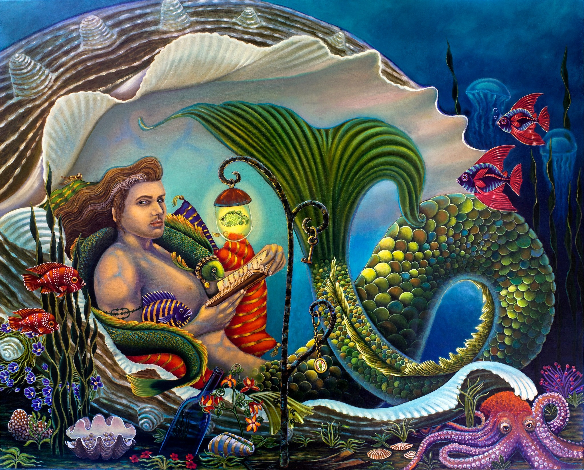 Mia - The final pro photo for the Merman commission by local art ...