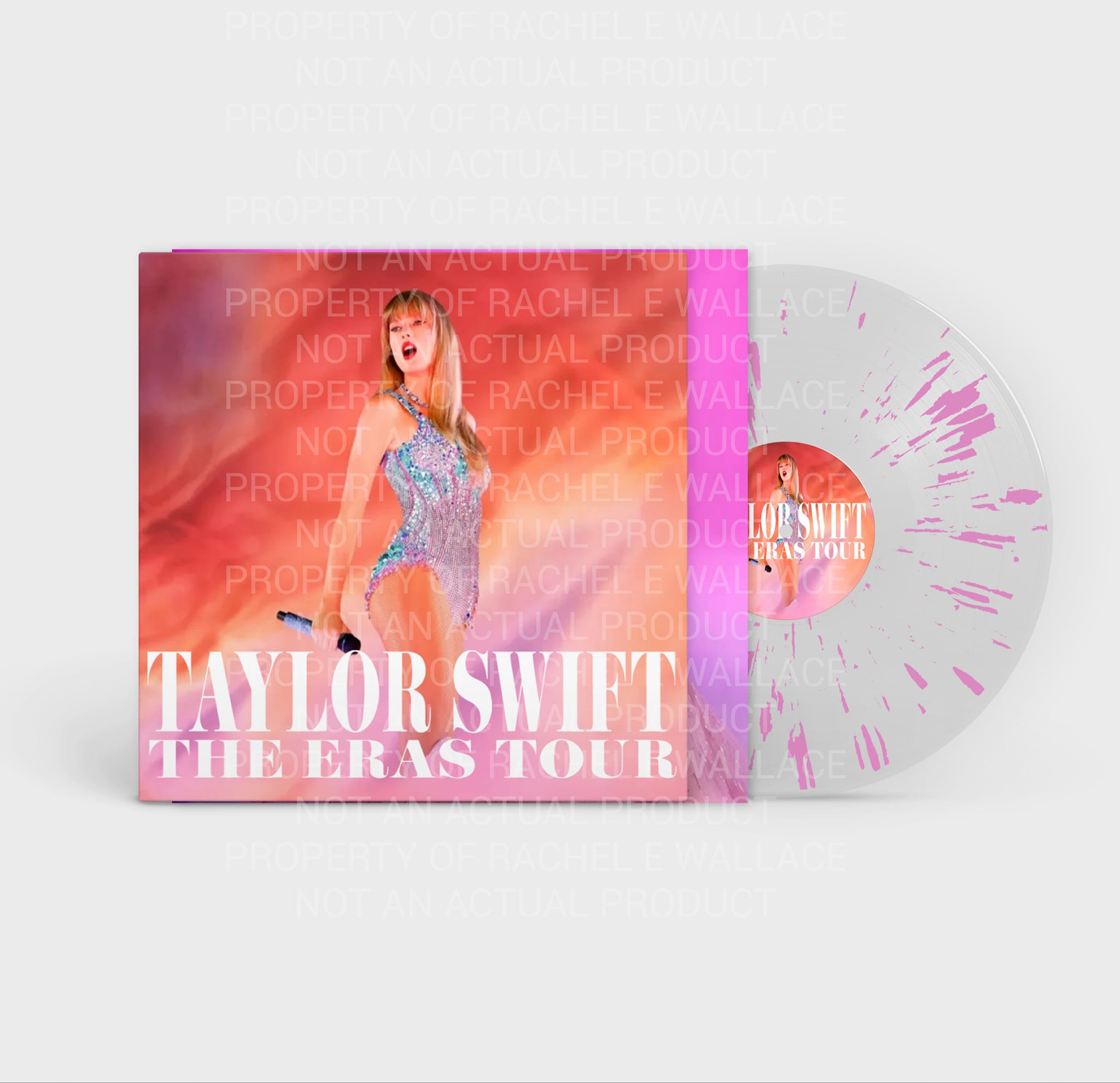 Taylor Swift's Eras tour live album on vinyl