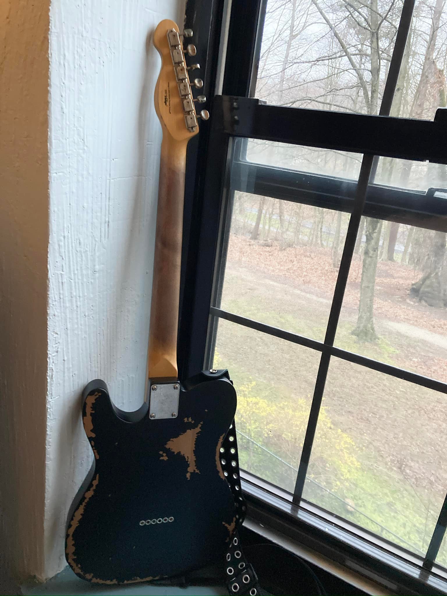 Modified Vintage Icon V59 Telecaster with custom pickups and