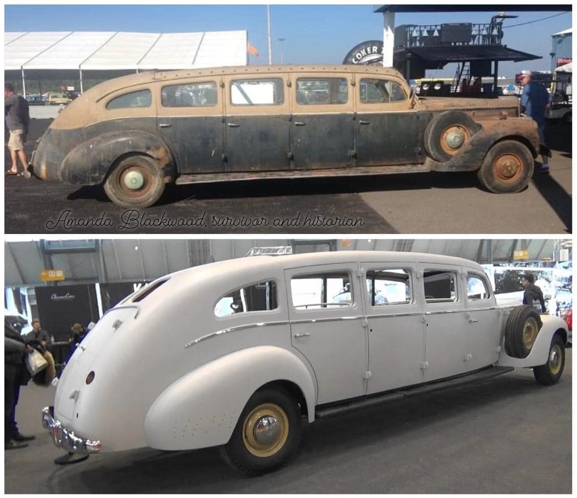 フランス ヴィンテージ 週刊誌 自動車特集号 1941年発行 1941 Packard 90 eight-door open top tour bus