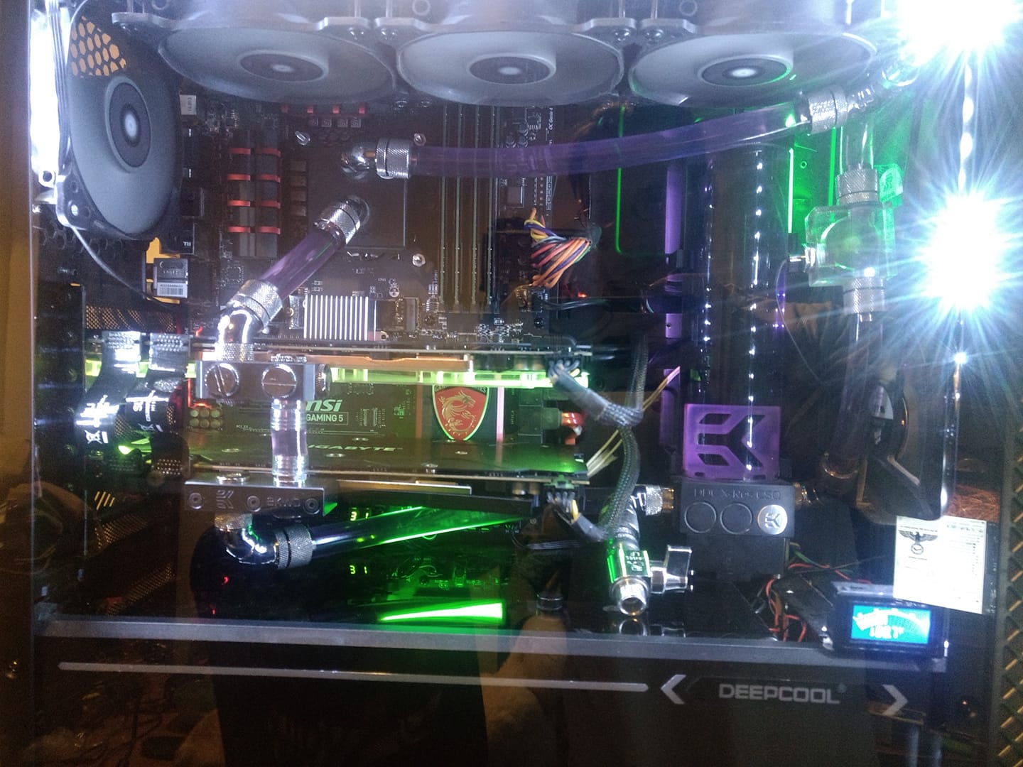 My build gigabyte z97x gaming 5 i7-4790k oc 4.8ghz delided zotac