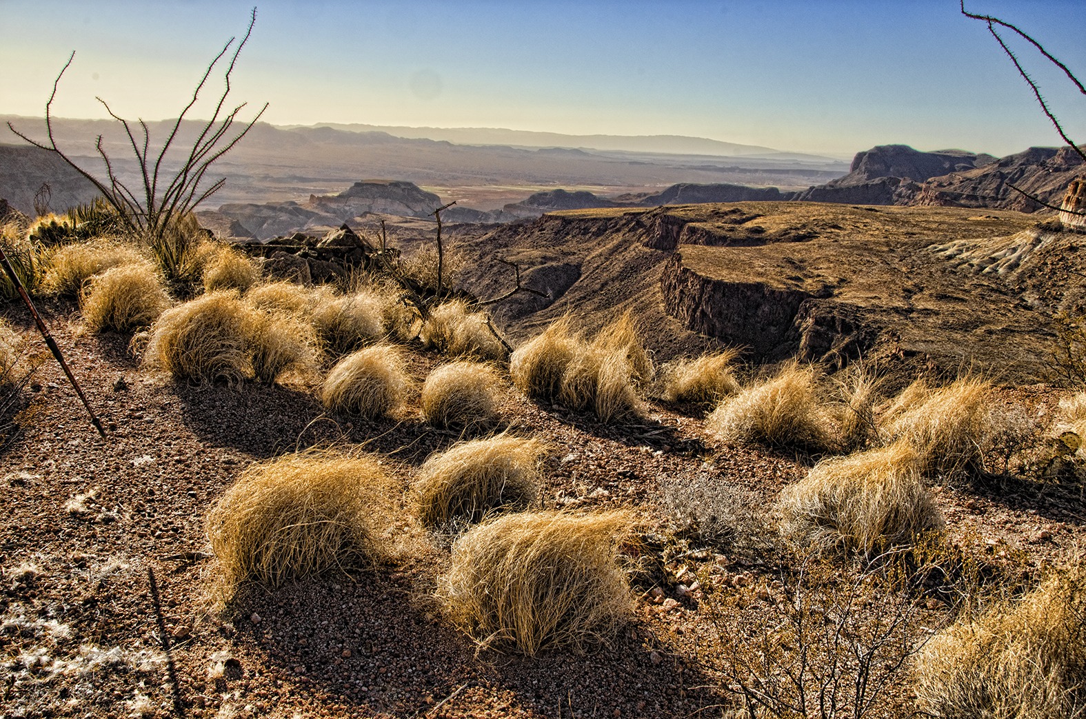 What are the best ways to get to the Big Hill Overlook in Big Bend 