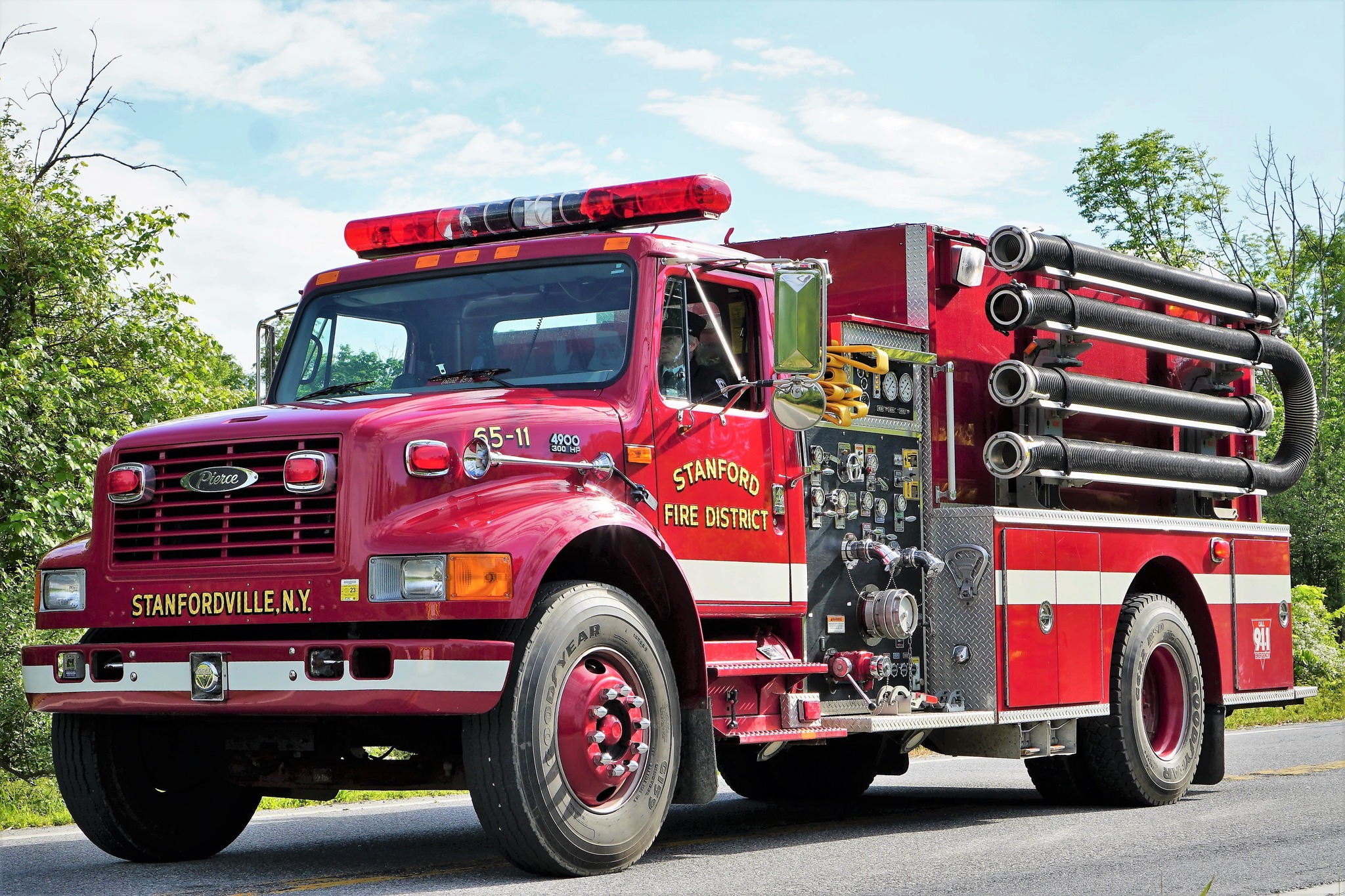 Stanfordville, NY 1998 International 4900/Pierce