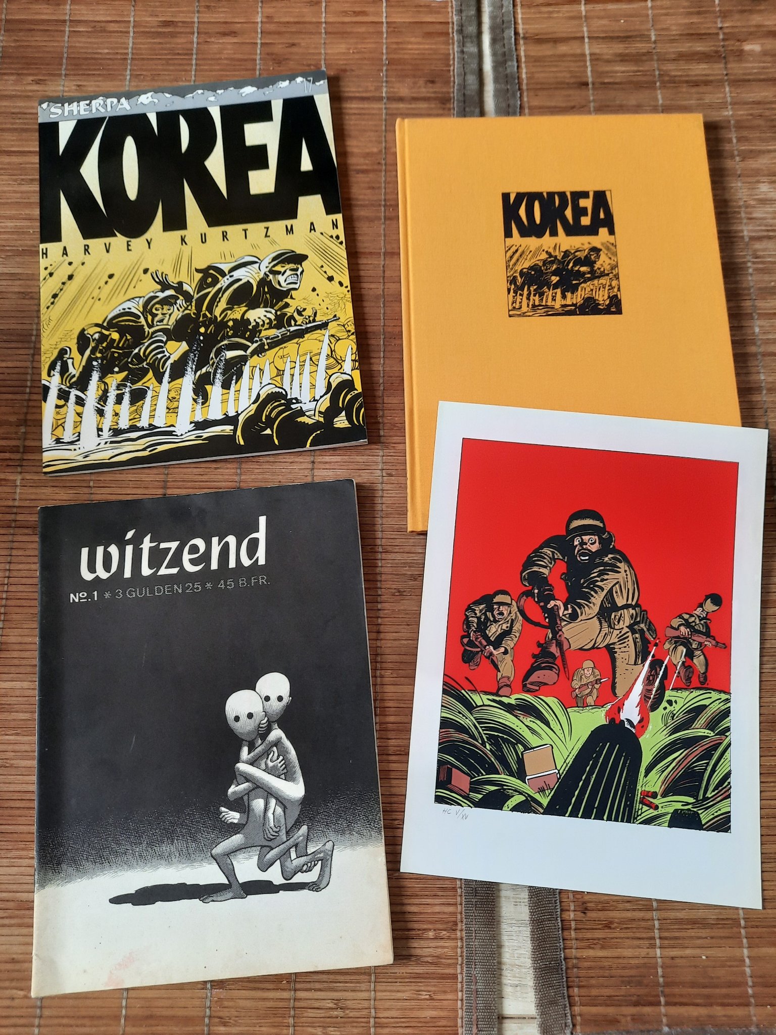 Dutch language EC comics arrivals including Korea reprints