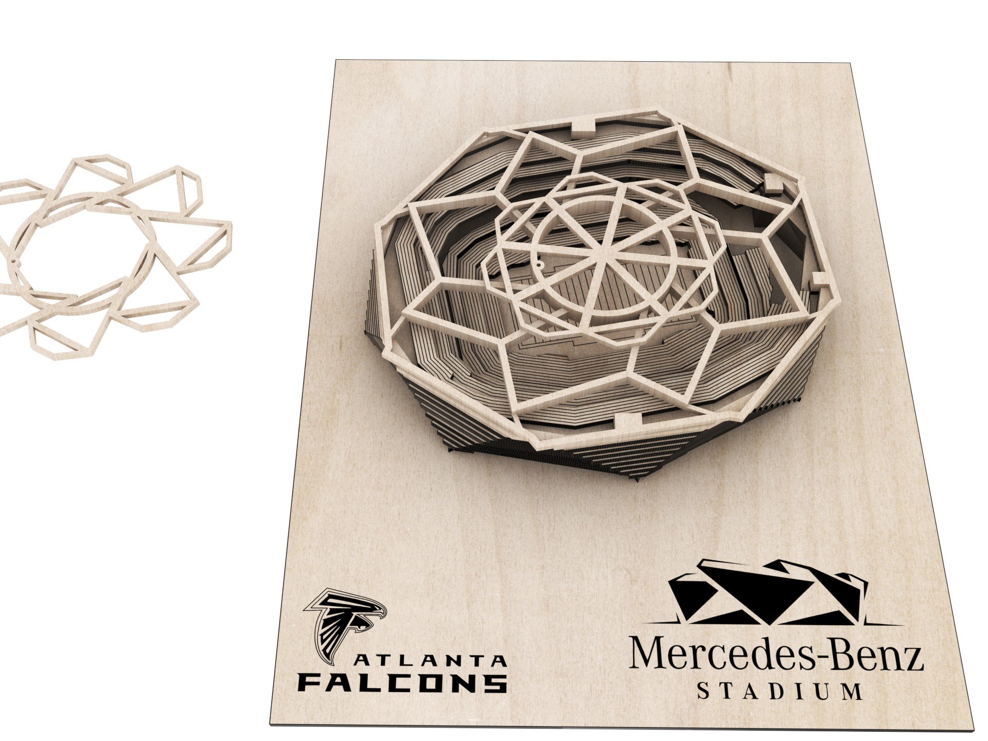 Mercedes-Benz stadium roofed stadium design challenge