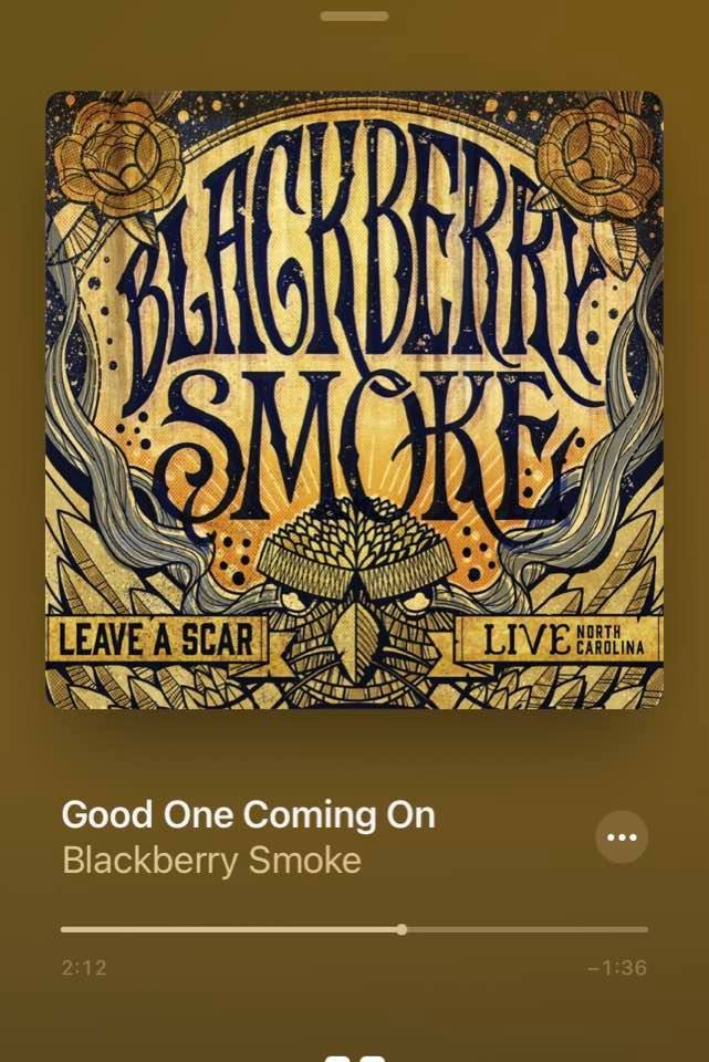 Blackberry Smoke live album recording in North Carolina