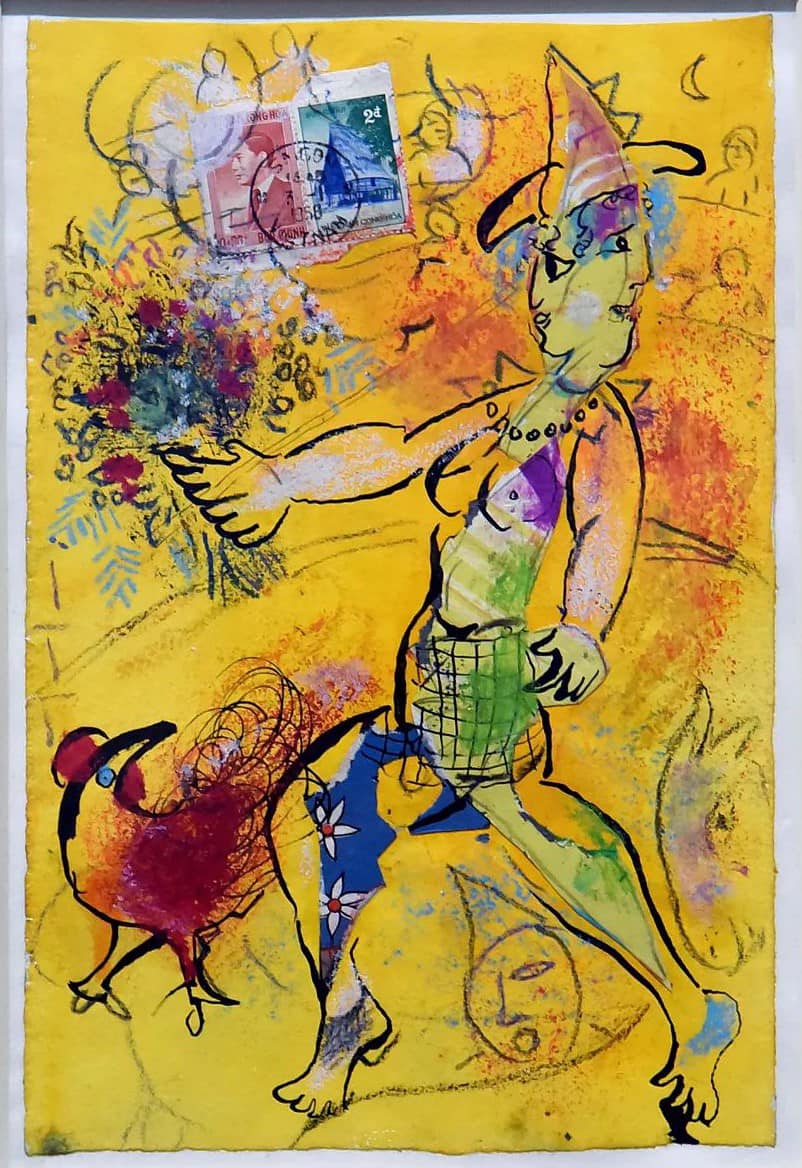 Marc Chagall. The Juggler 📸Pinterest