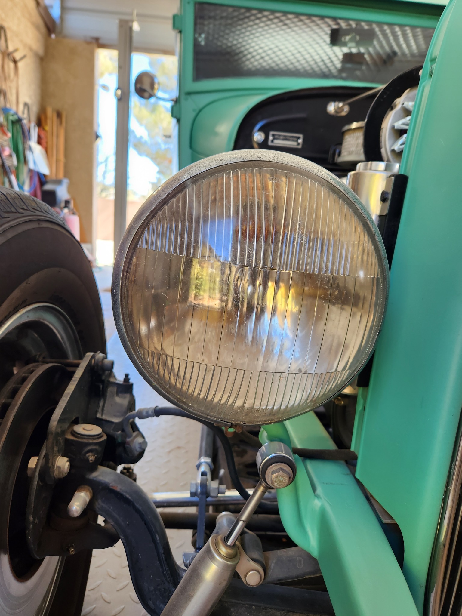 Where to find 8.5 inch headlight lens for roadster