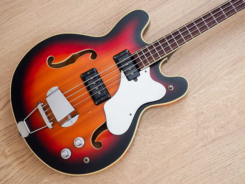 My (Fillmore) Mosrite Mark II bass, CJ Ramone prototype CR002